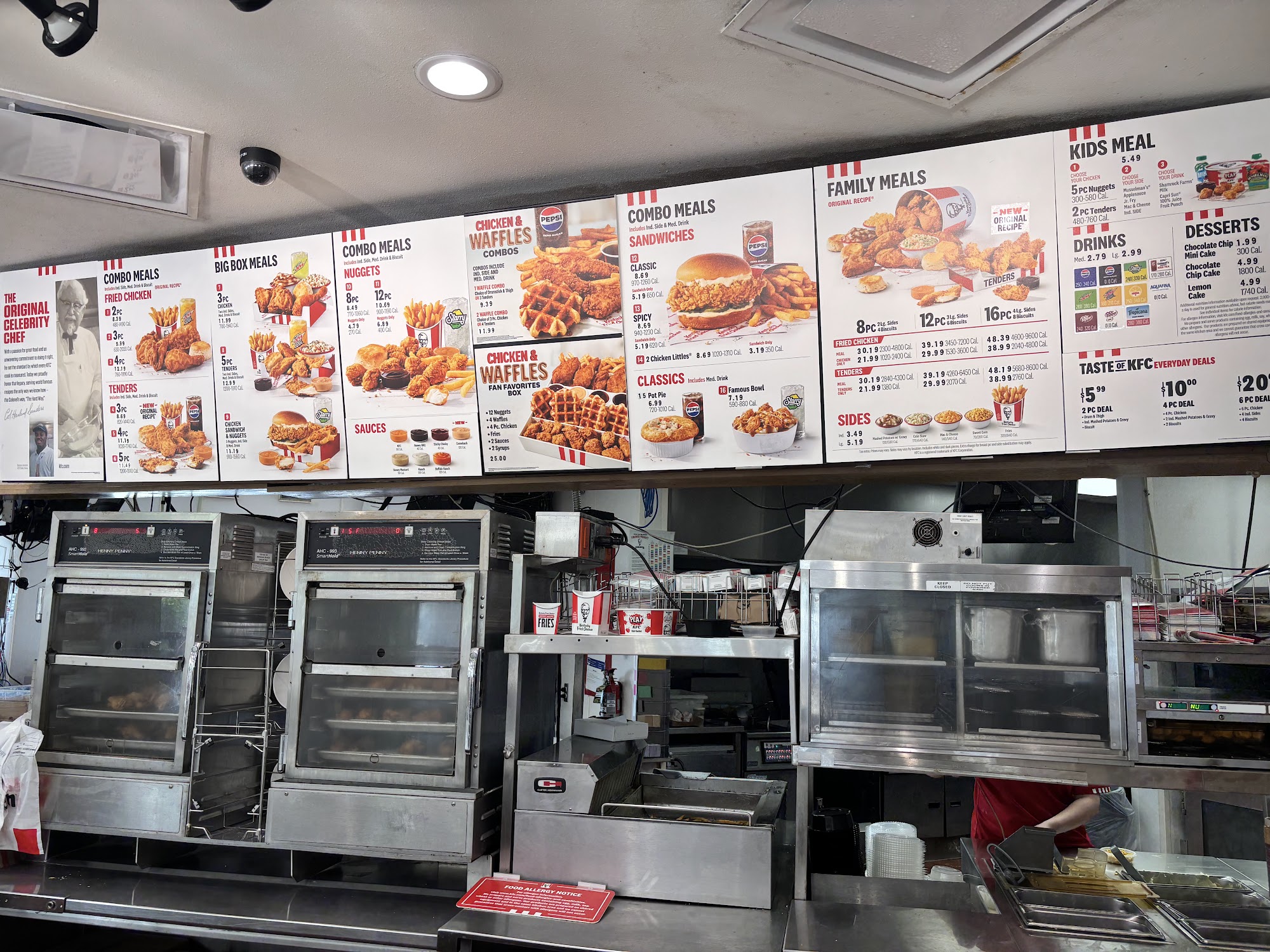 KFC Menu