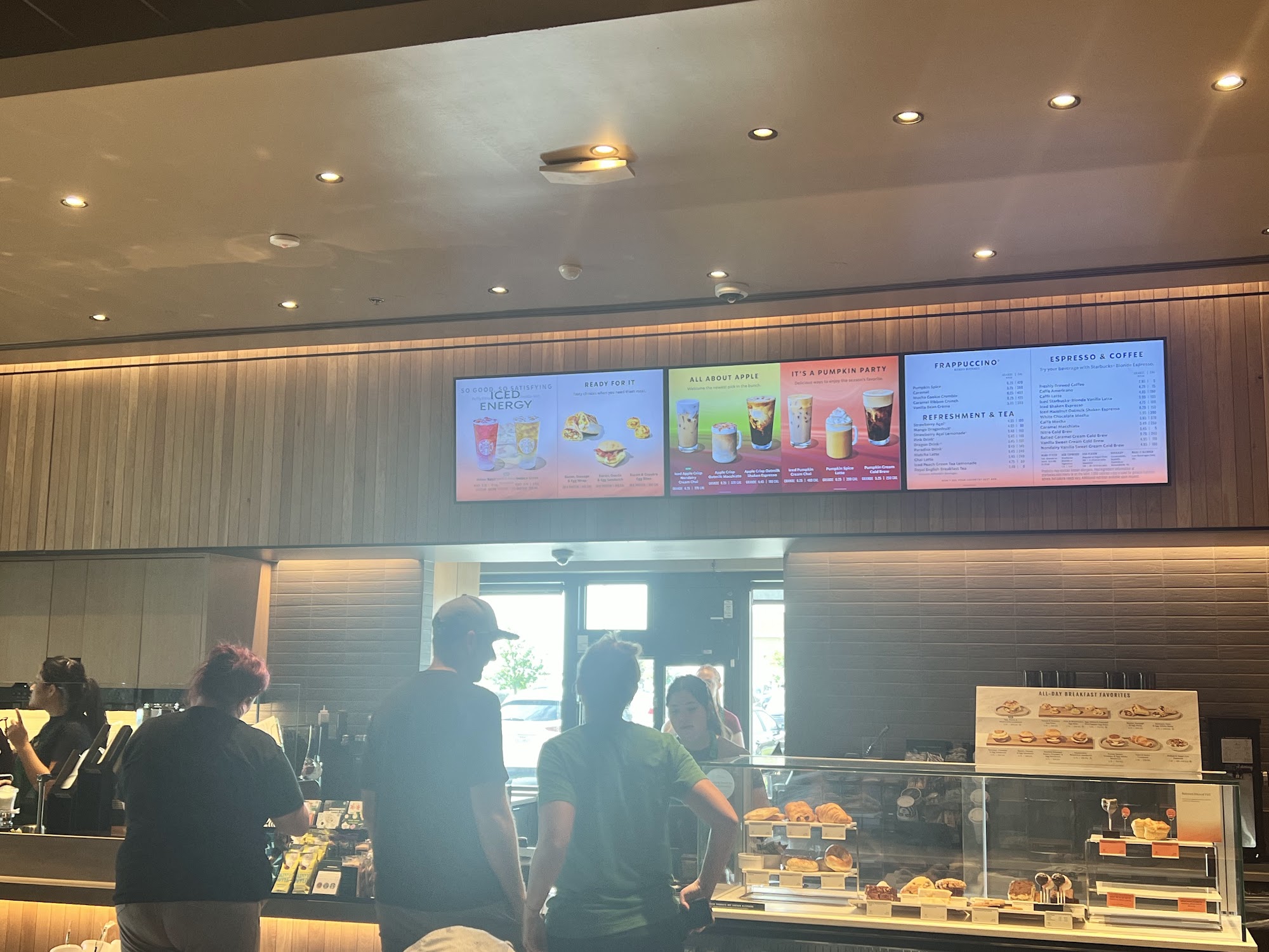 Starbucks Coffee Company Menu