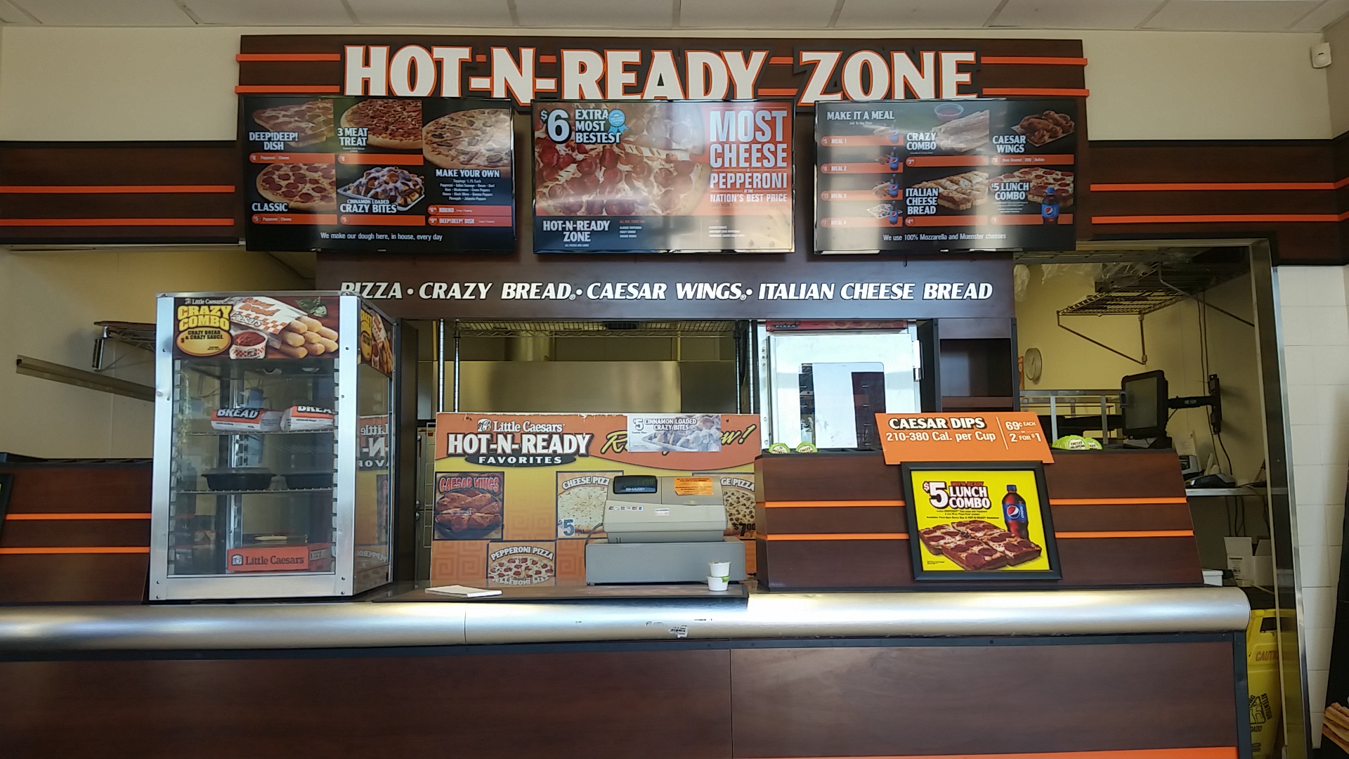 Little Caesars Pizza Menu