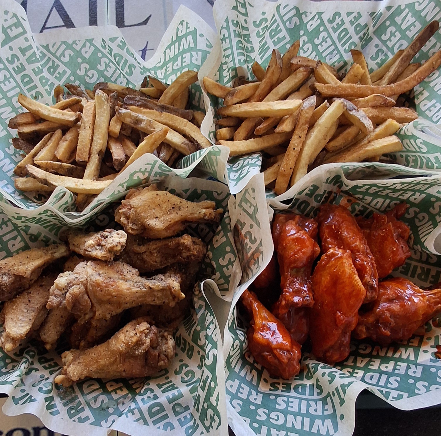 Wingstop Menu
