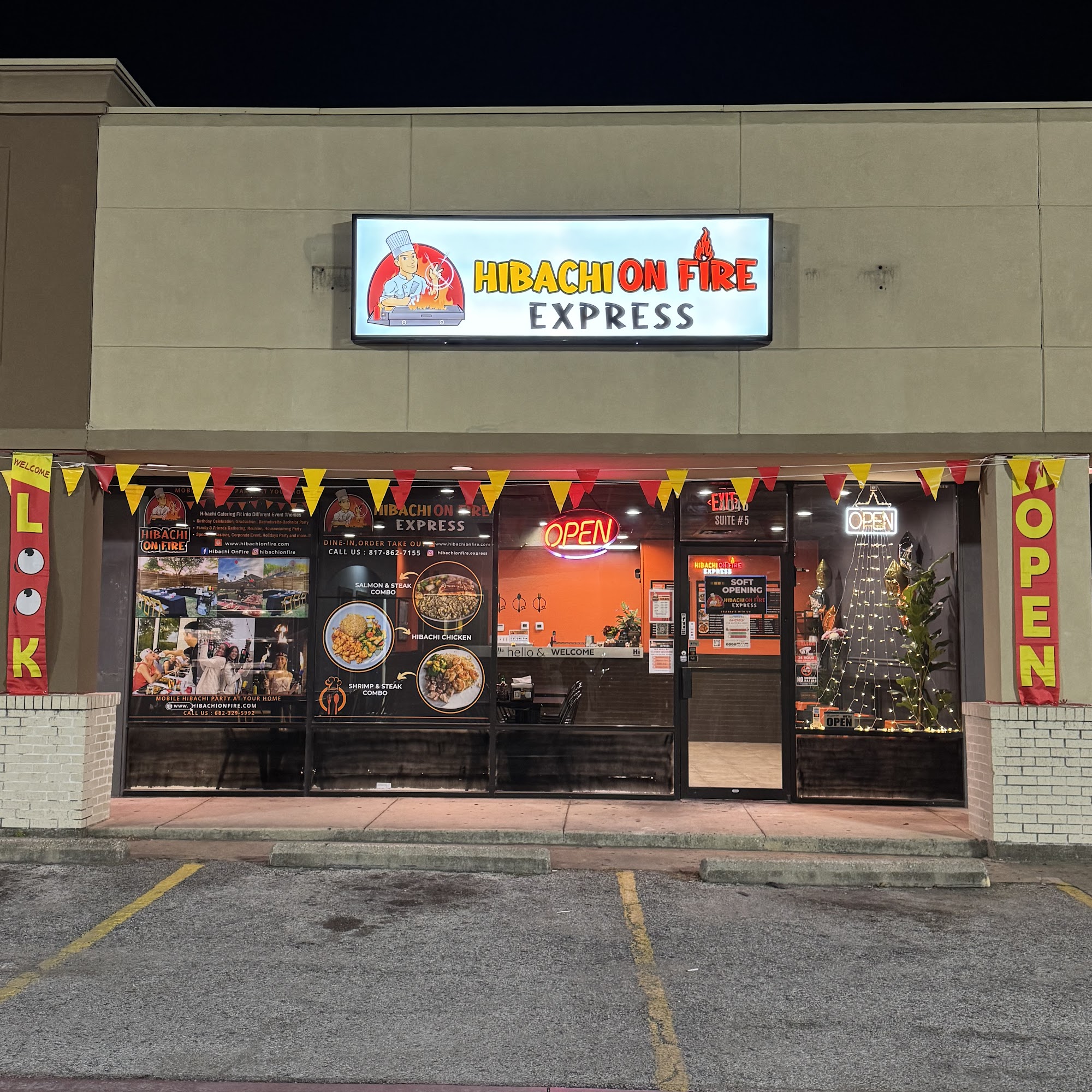 Hibachi On Fire Express 4045 E Belknap St # 5, Haltom City