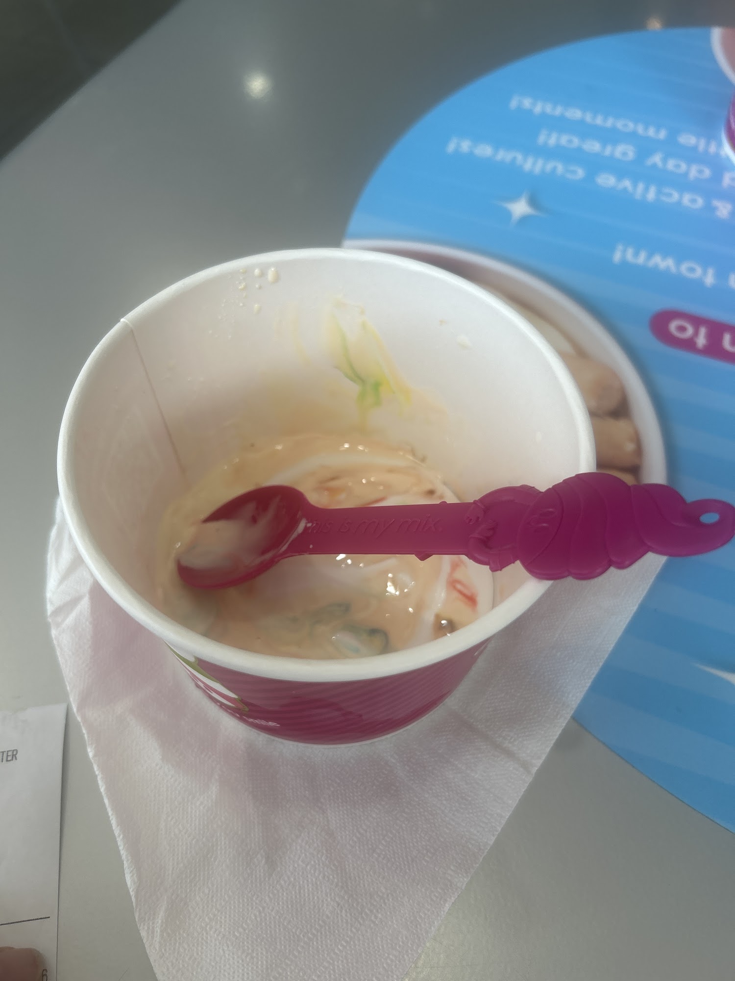 Menchie's Frozen Yogurt Menu