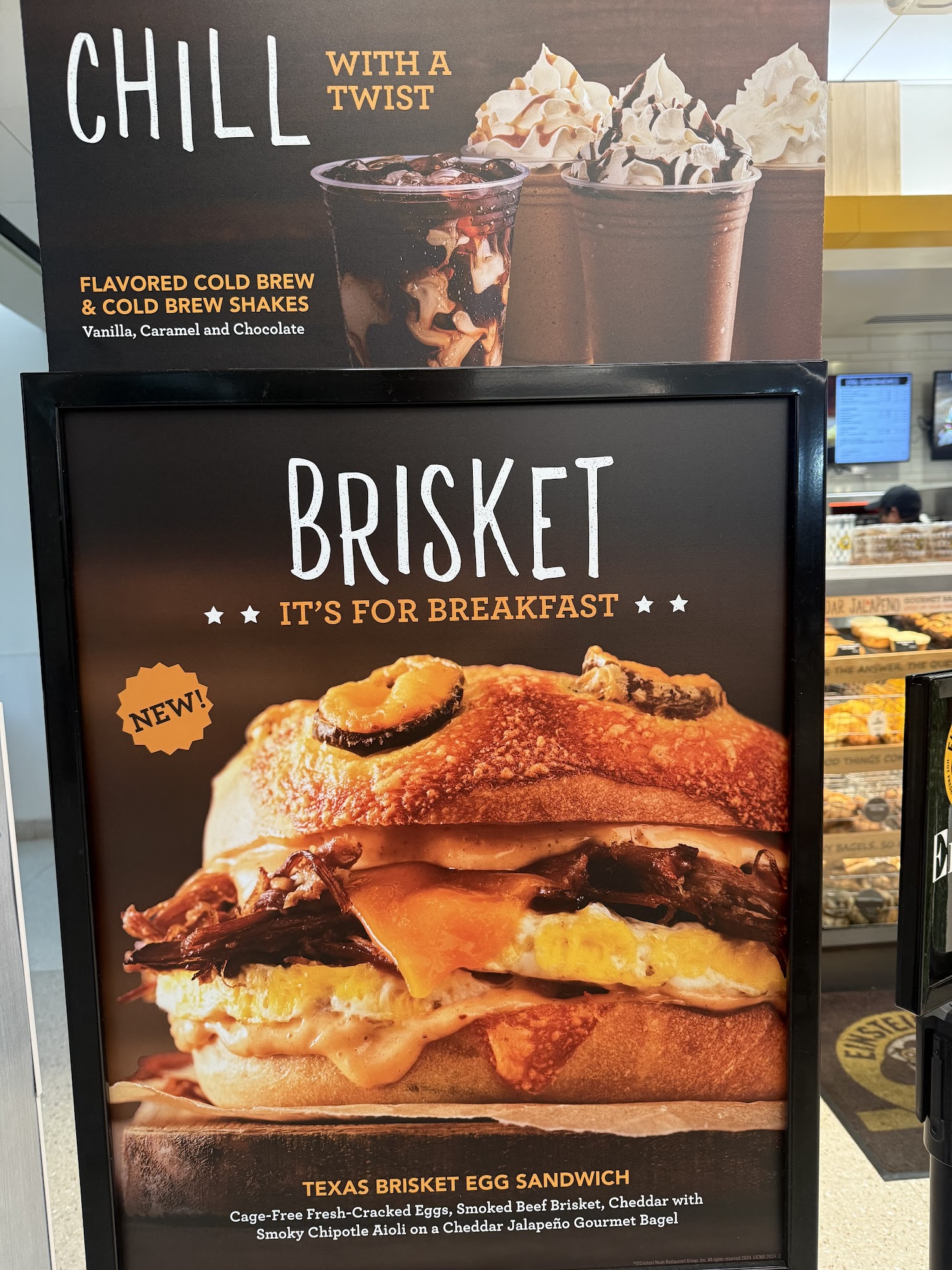 Einstein Bros. Bagels Menu