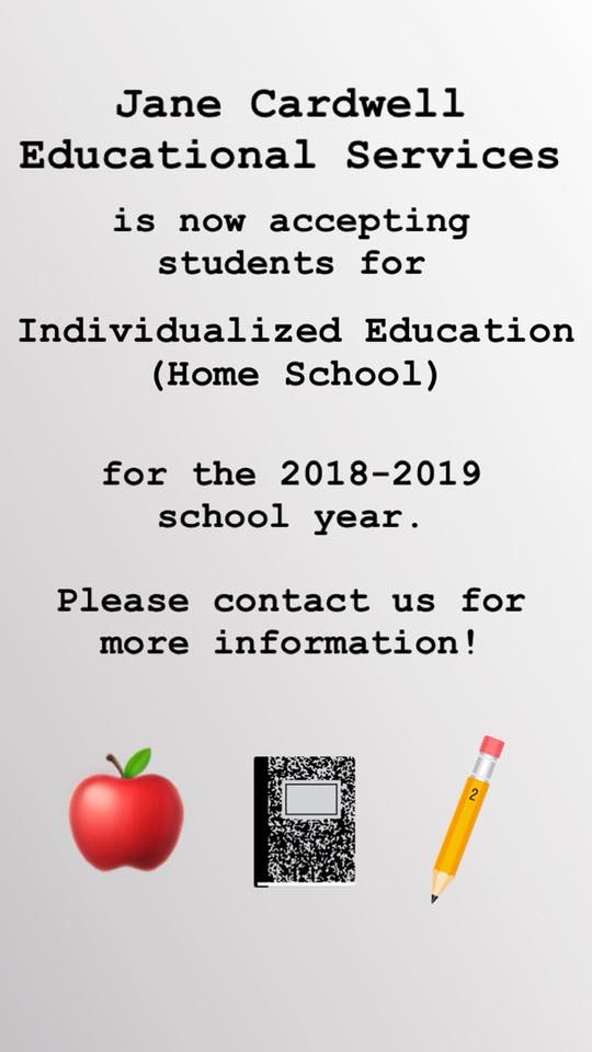 Jane Cardwell Tutoring Inc
