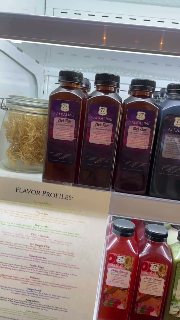 77 Stash Alkaline Menu