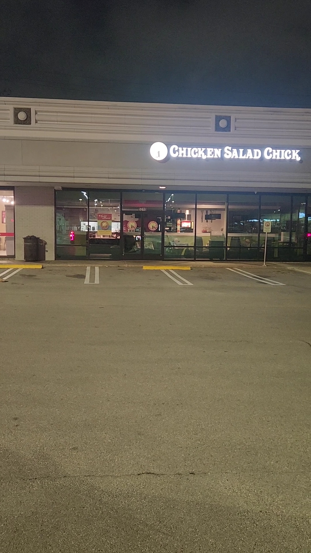 Chicken Salad Chick Menu