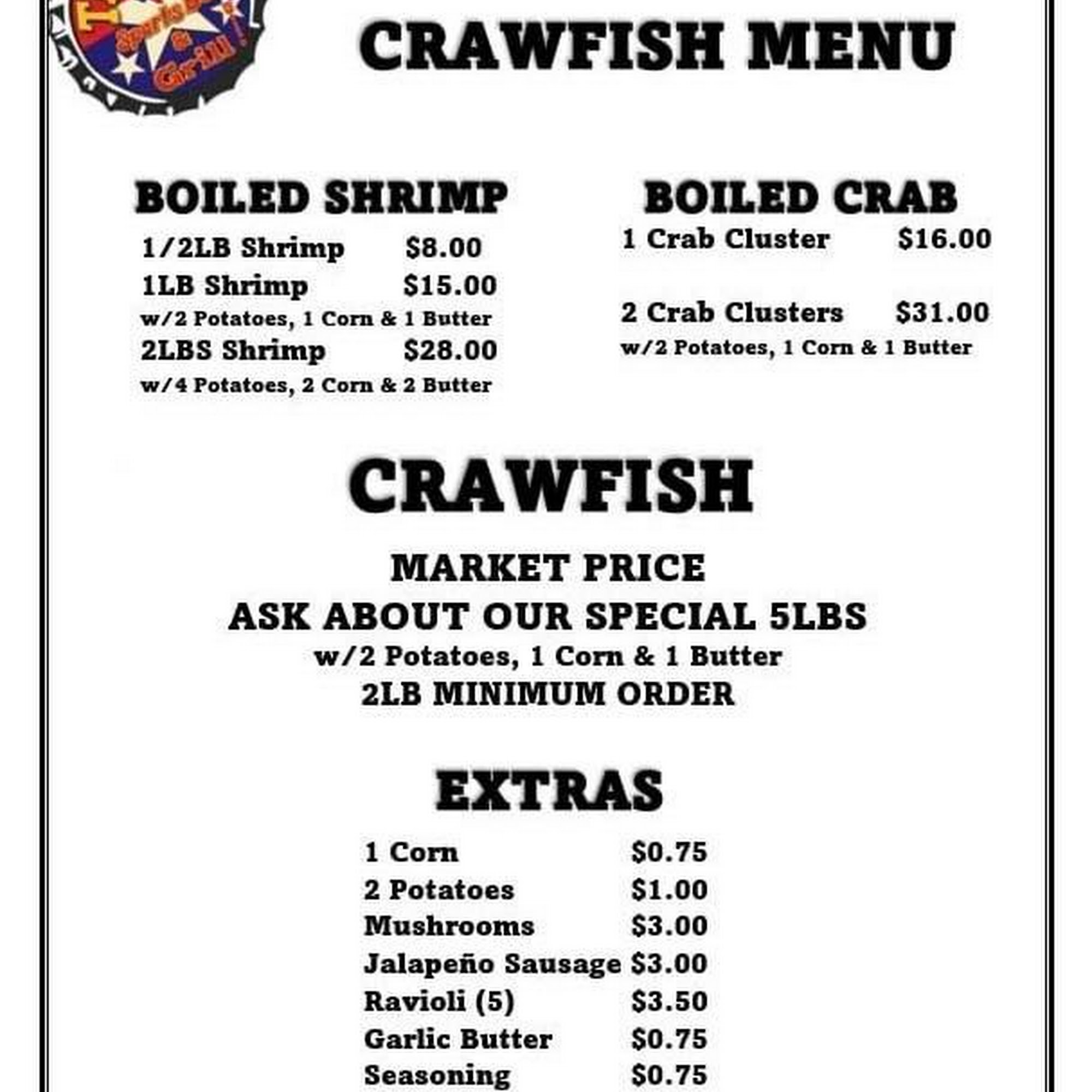 Tin Cup Sports Bar & Grill Huffman