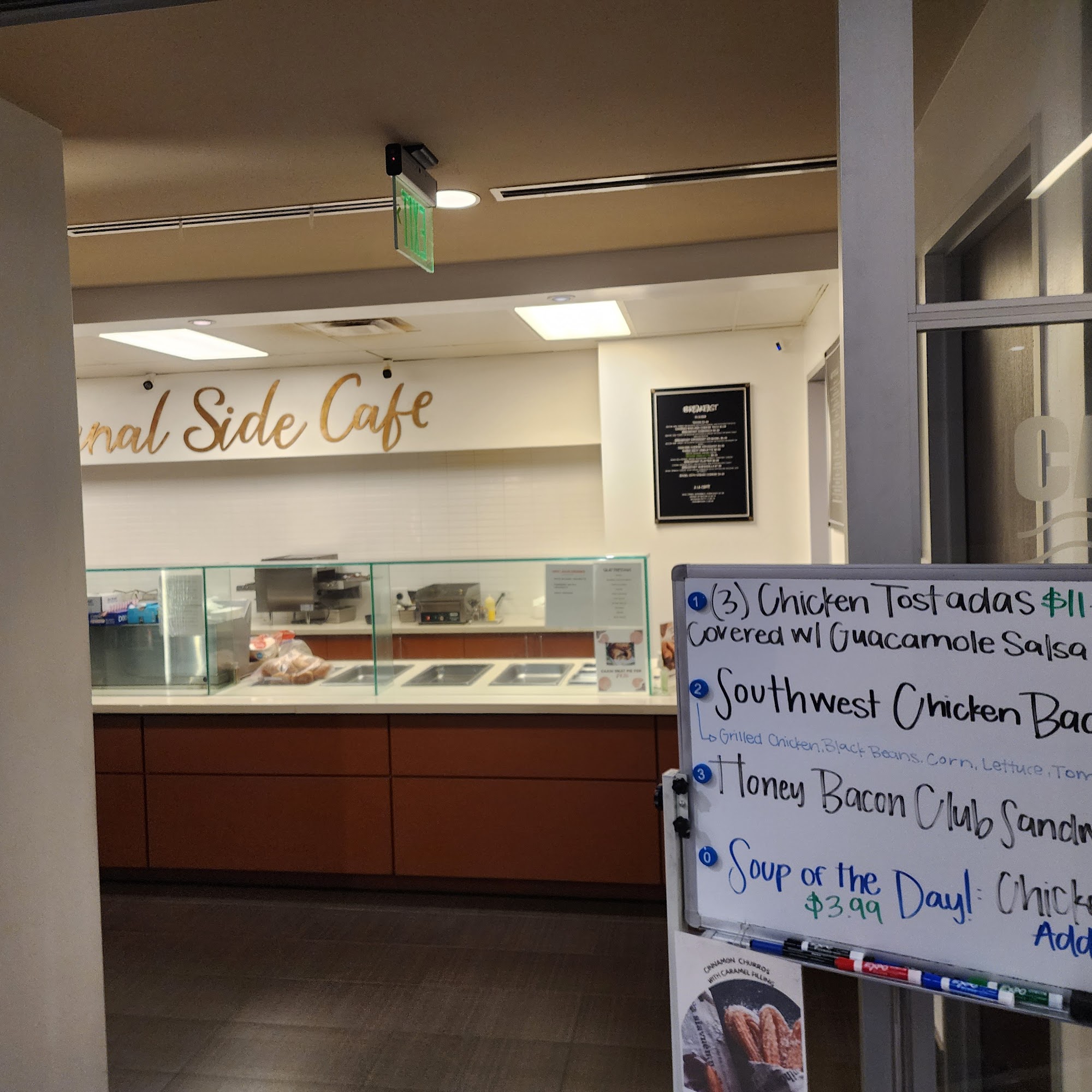 Canal Side Cafe Menu