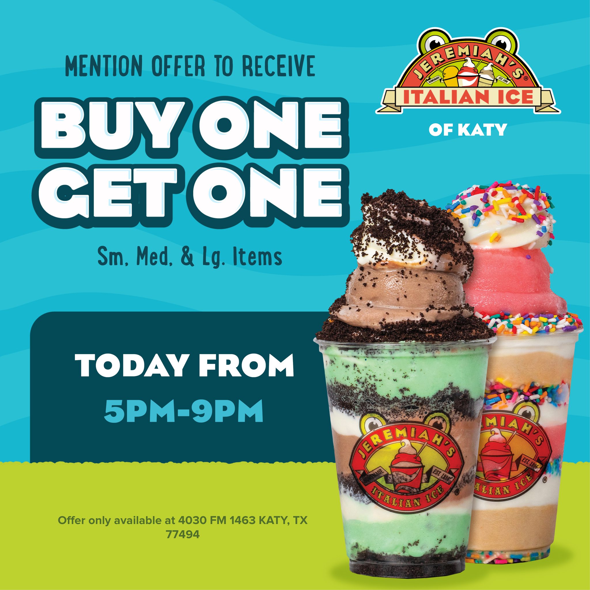 Jeremiah's Italian Ice Katy