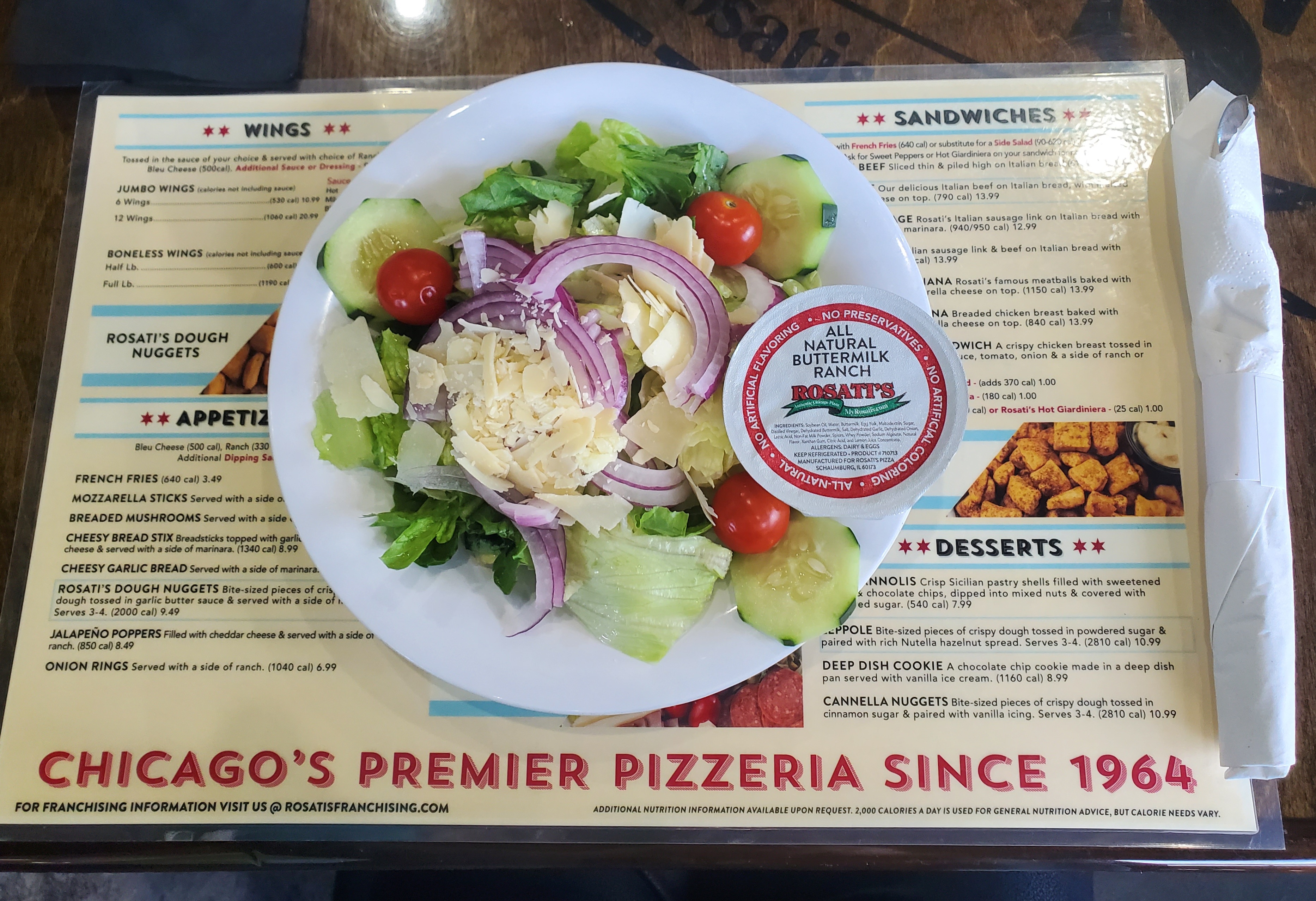 Rosati's Pizza 25661 US-59, Kingwood, TX 77339