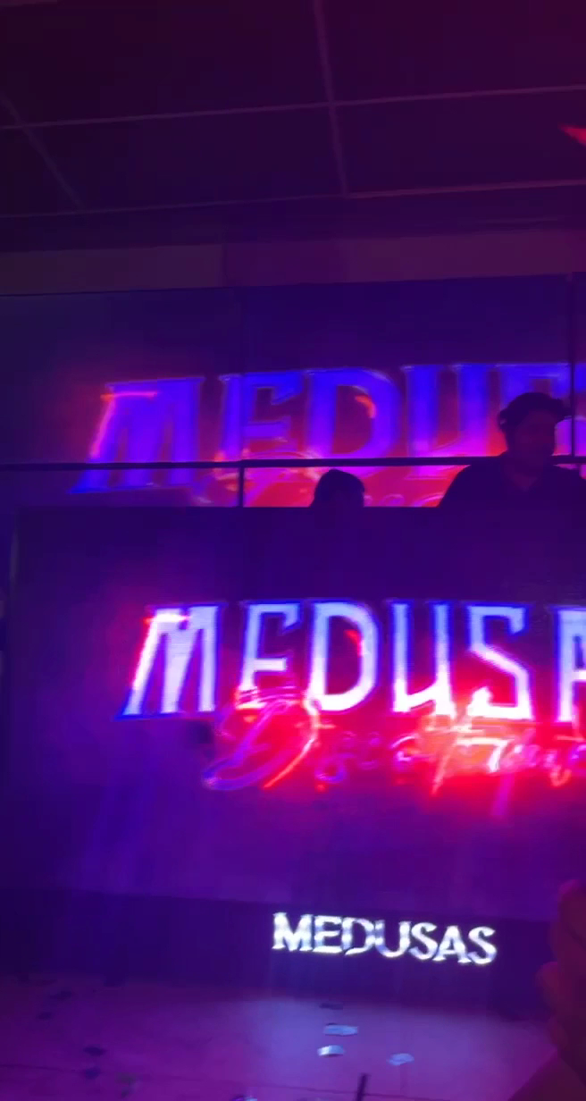 Medusas Discoteque Menu