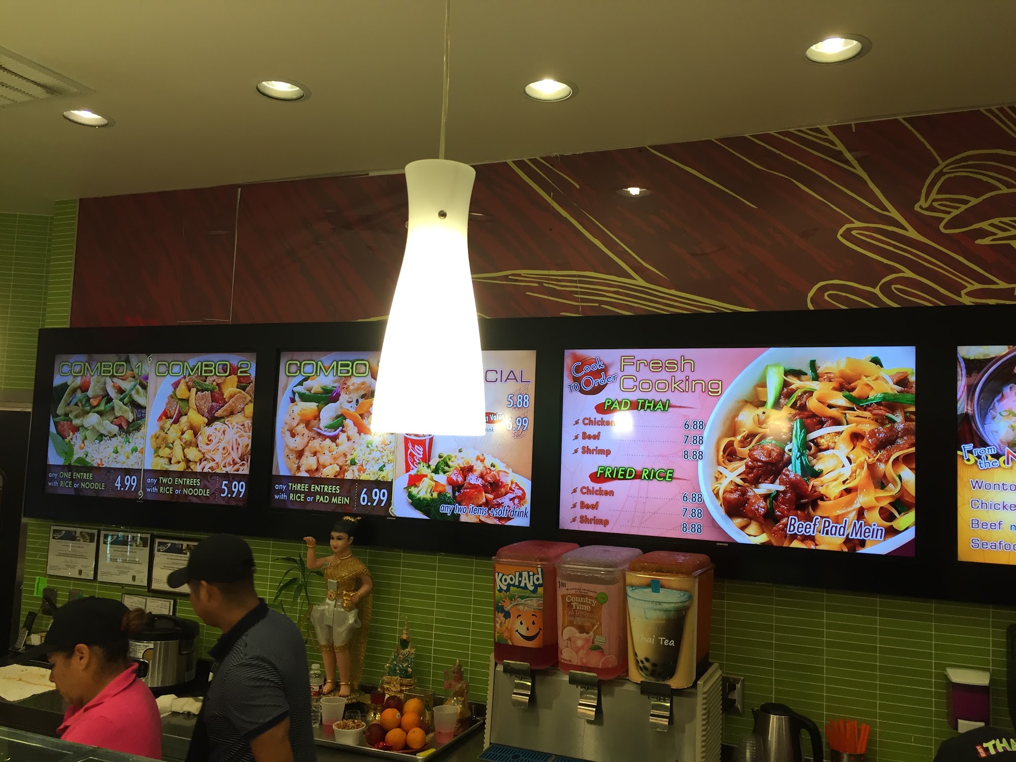 Ruby Thai Kitchen Menu