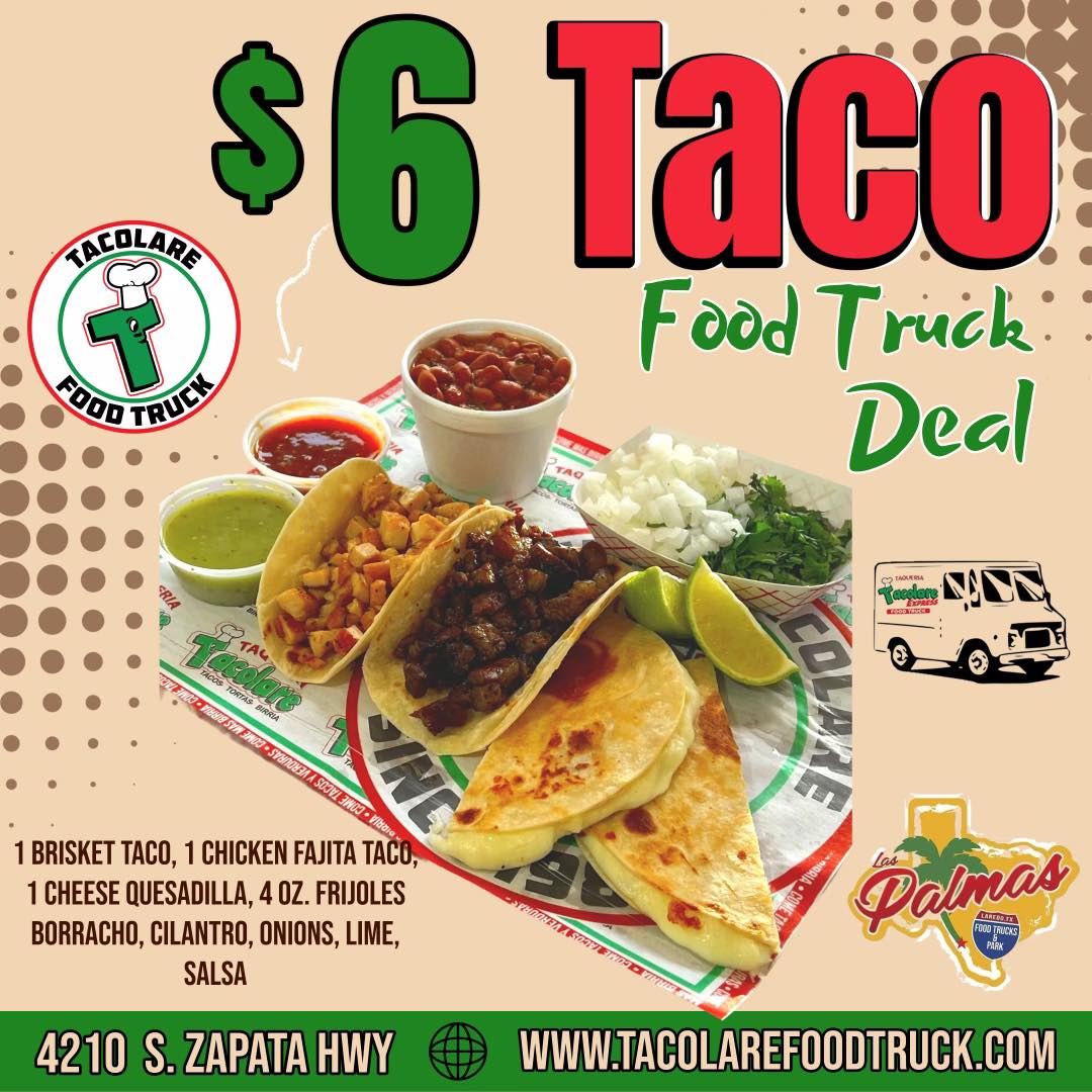 Tacos los Dos Carnales Menu