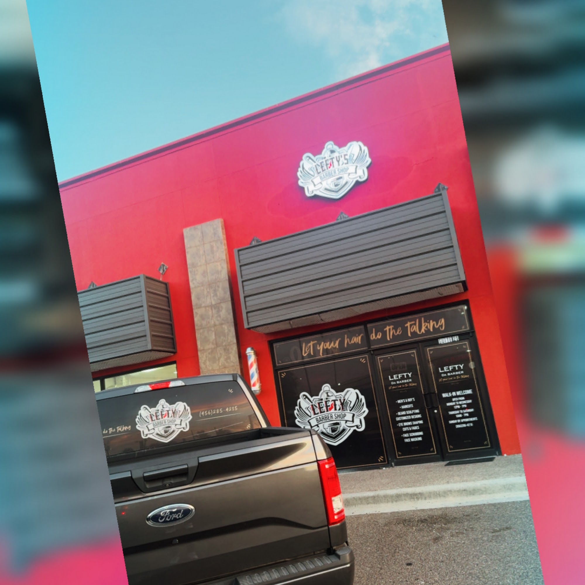 Lefty's Barbershop 4205 Jaime Zapata Memorial Hwy suite #25, Laredo Texas 78043