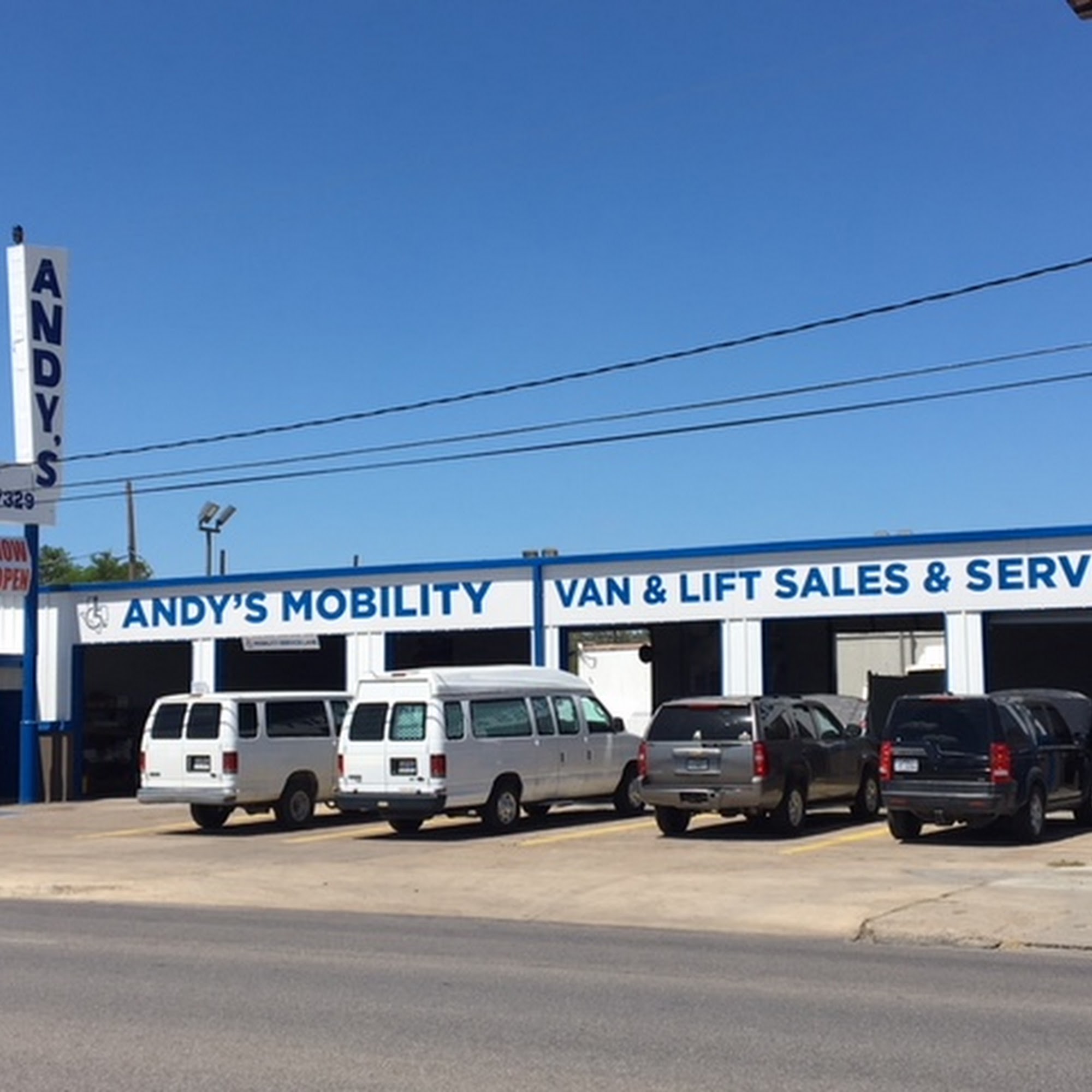Andy's Mobility Van & Lift Sales & Service Laredo
