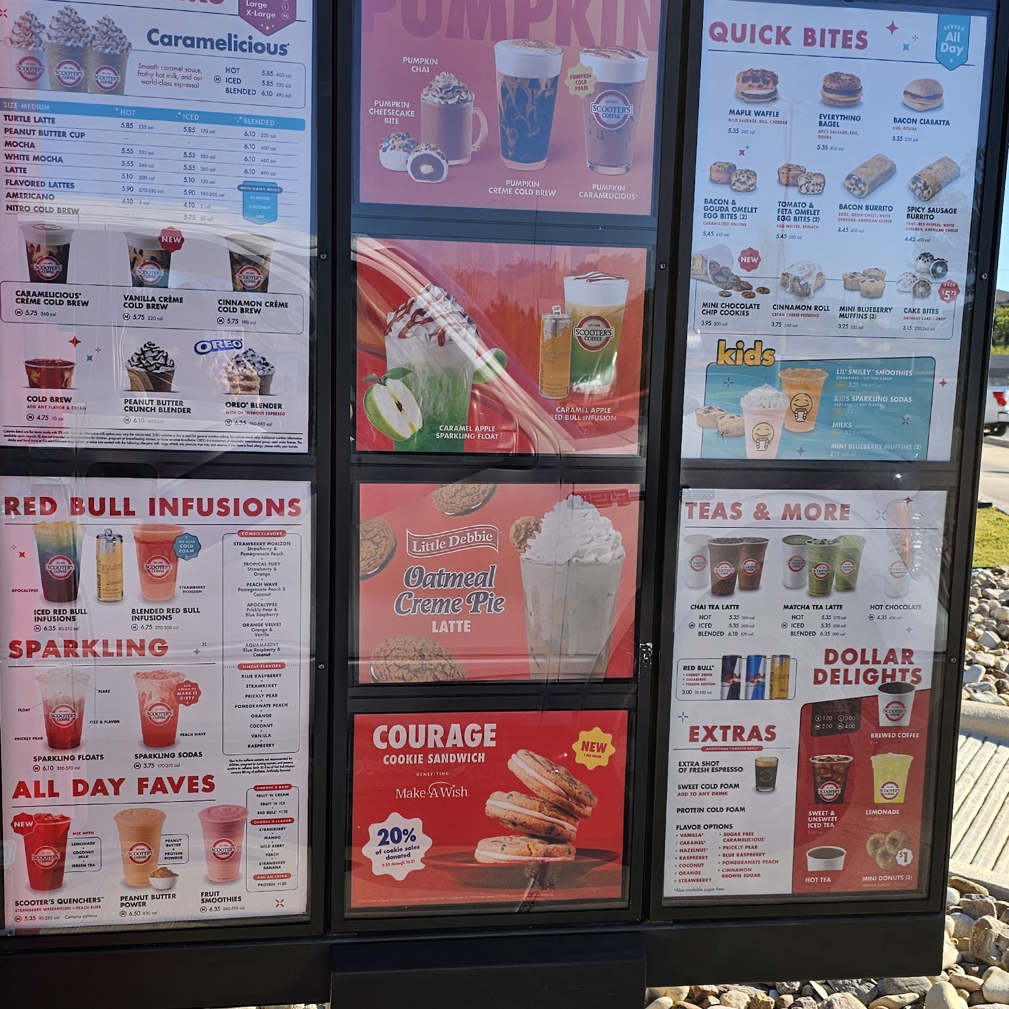 Scooter's Coffee Menu