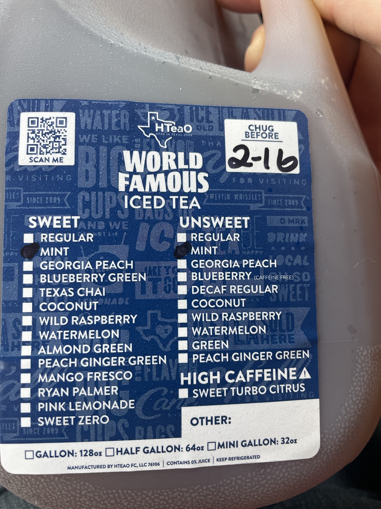 HTeaO - Lockhart Menu