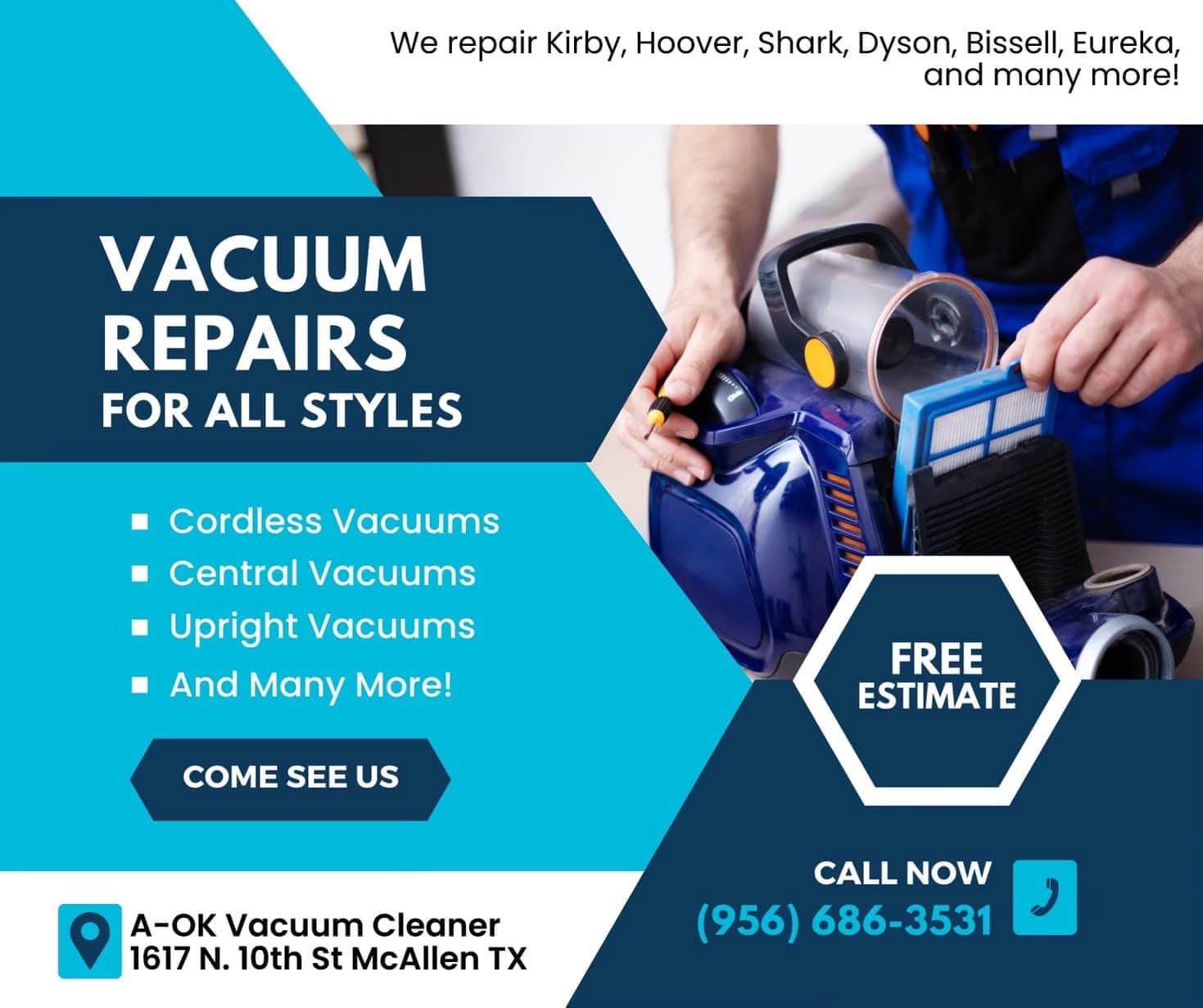 A-Ok Vacuum Cleaner Sales and Service