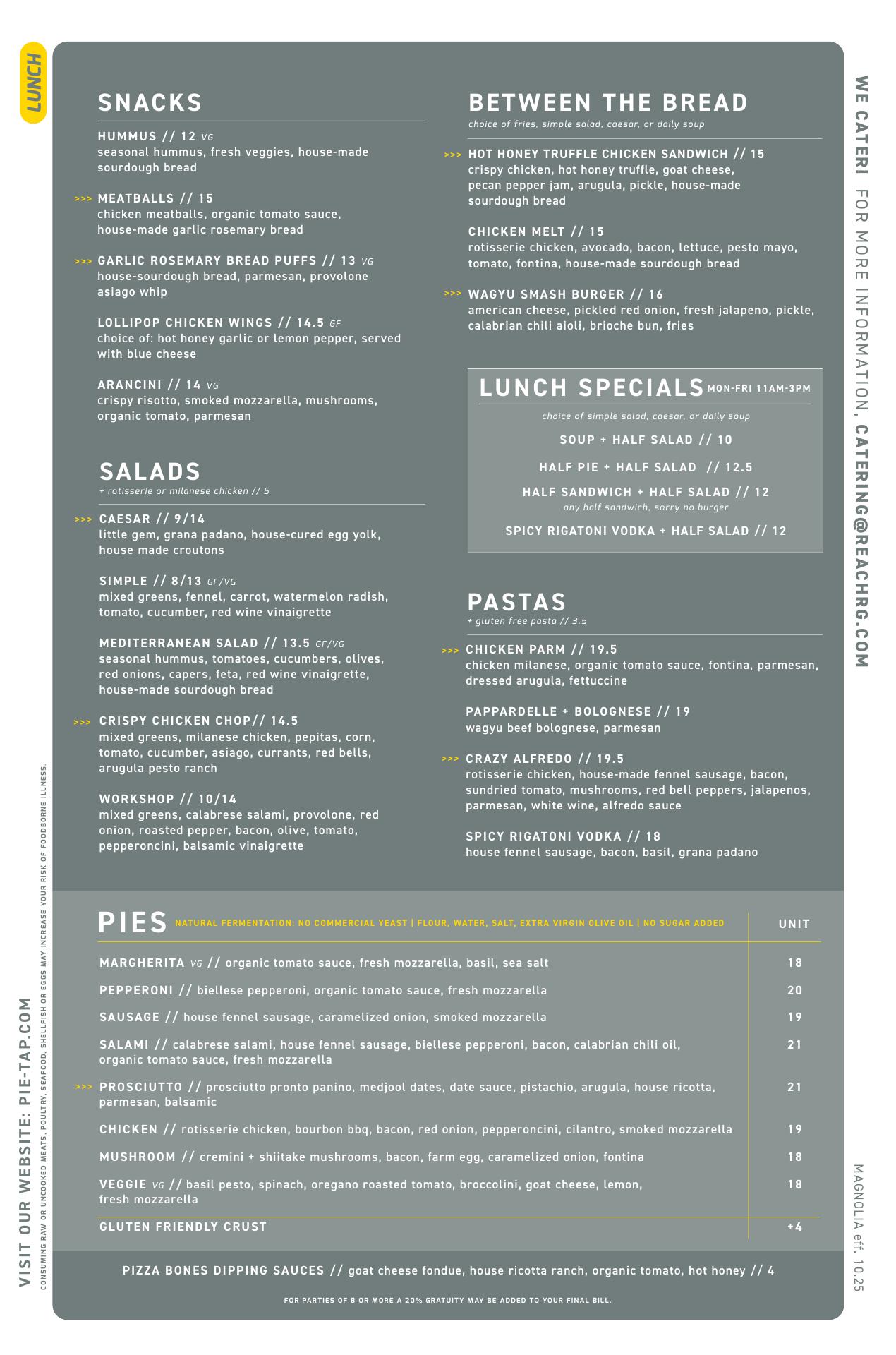 Pie Tap Workshop + Bar 6701 Alma Rd, McKinney