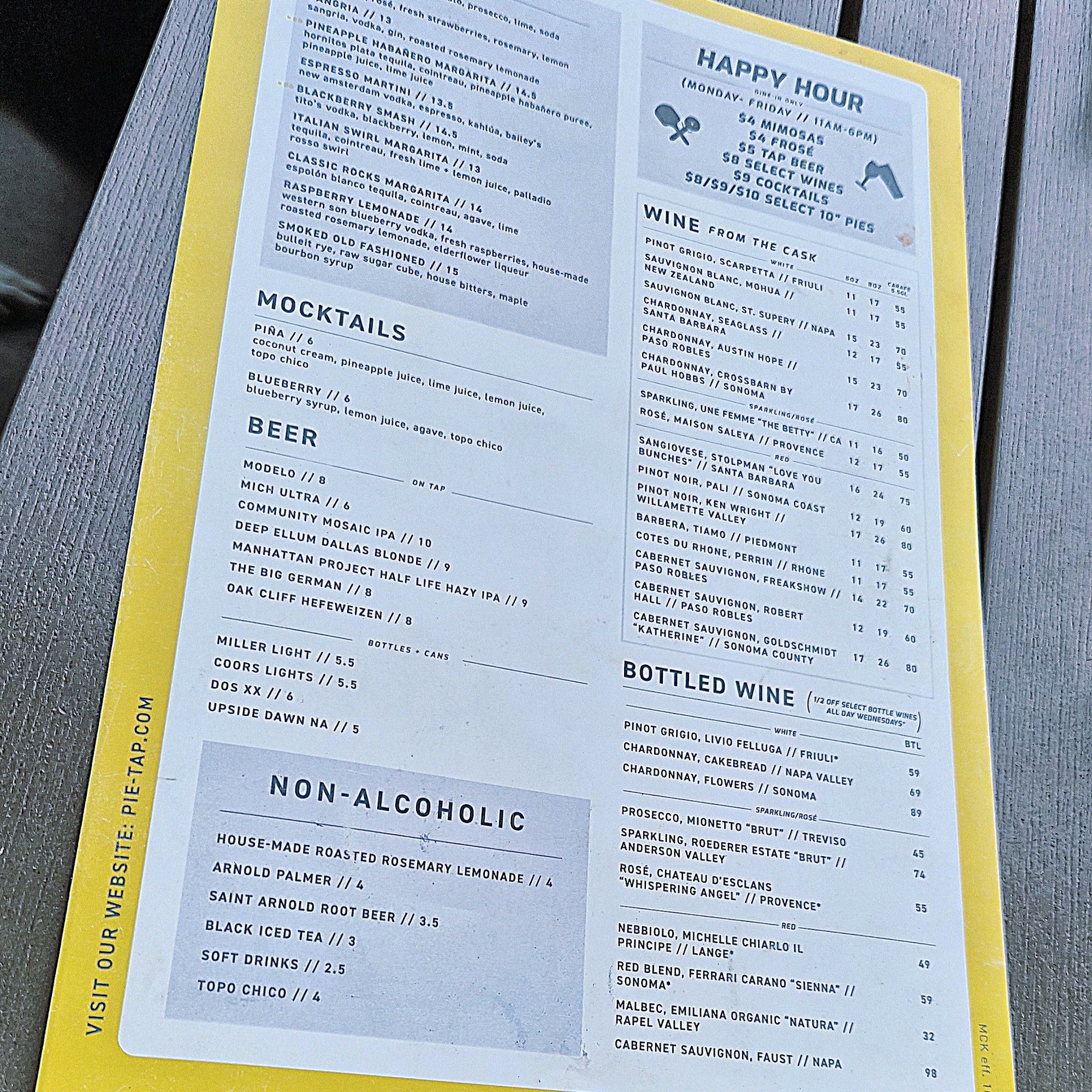 Pie Tap Pizza + Rotisserie + Bar