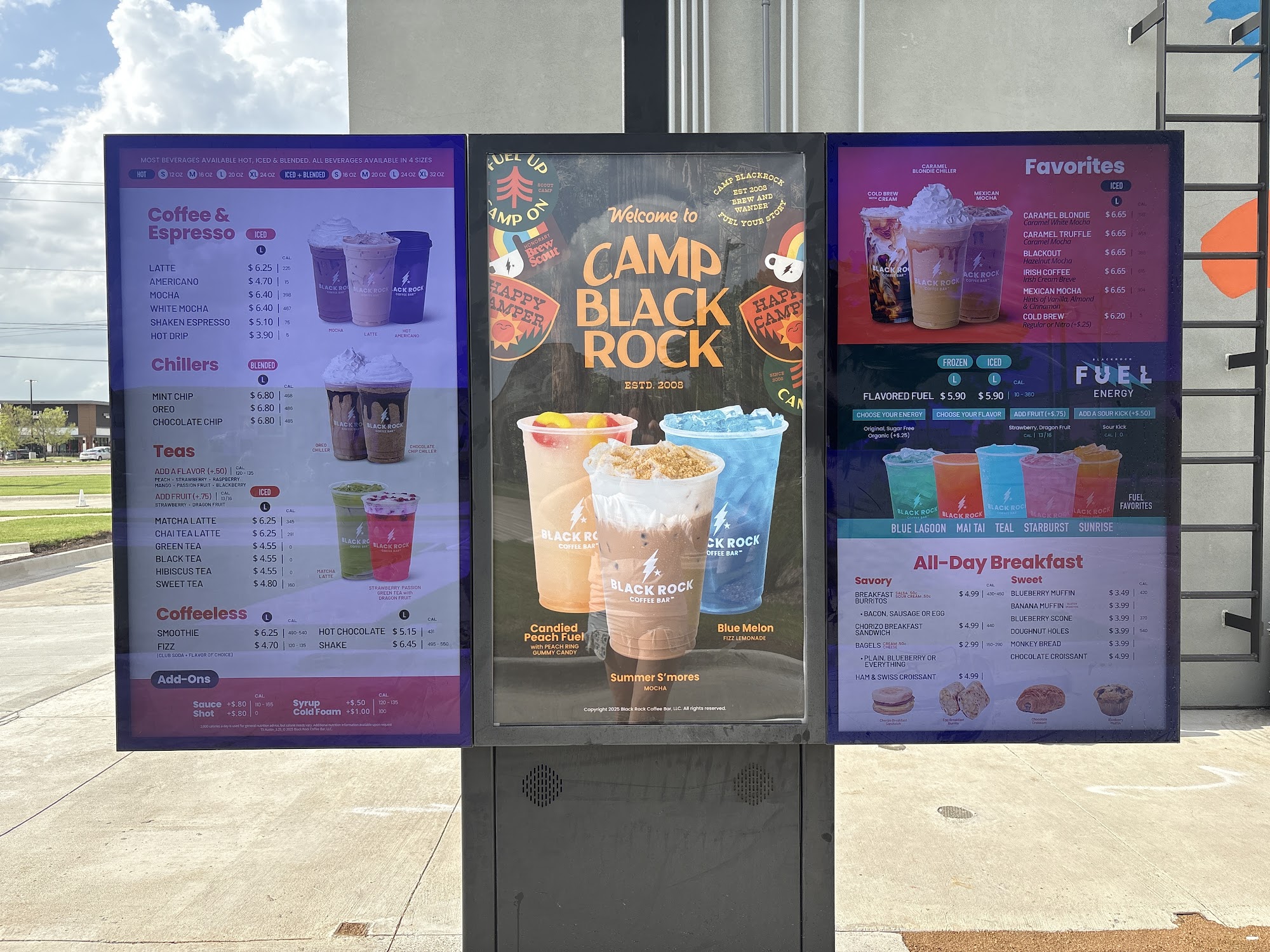Black Rock Coffee Bar Menu