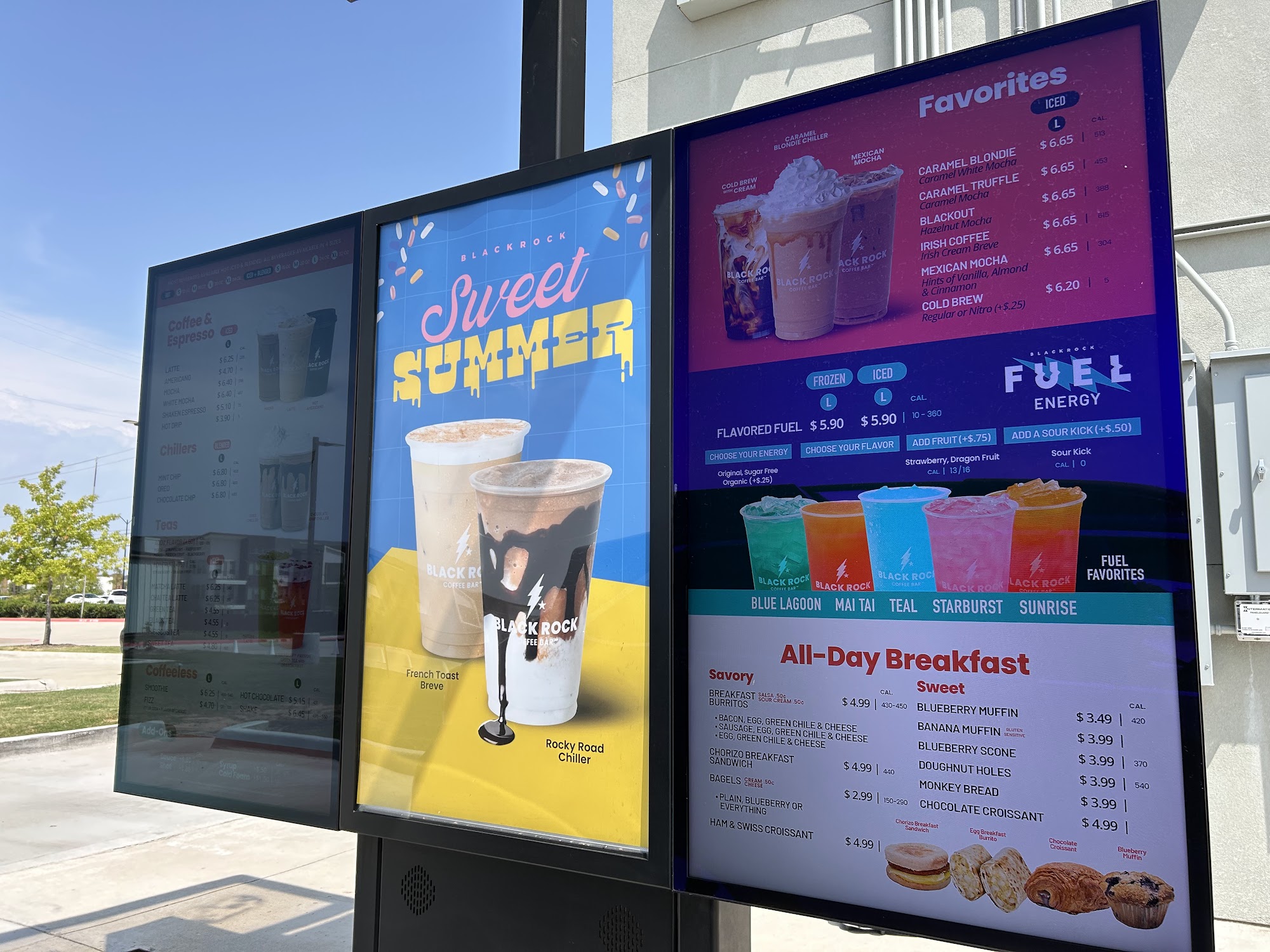Black Rock Coffee Bar Menu