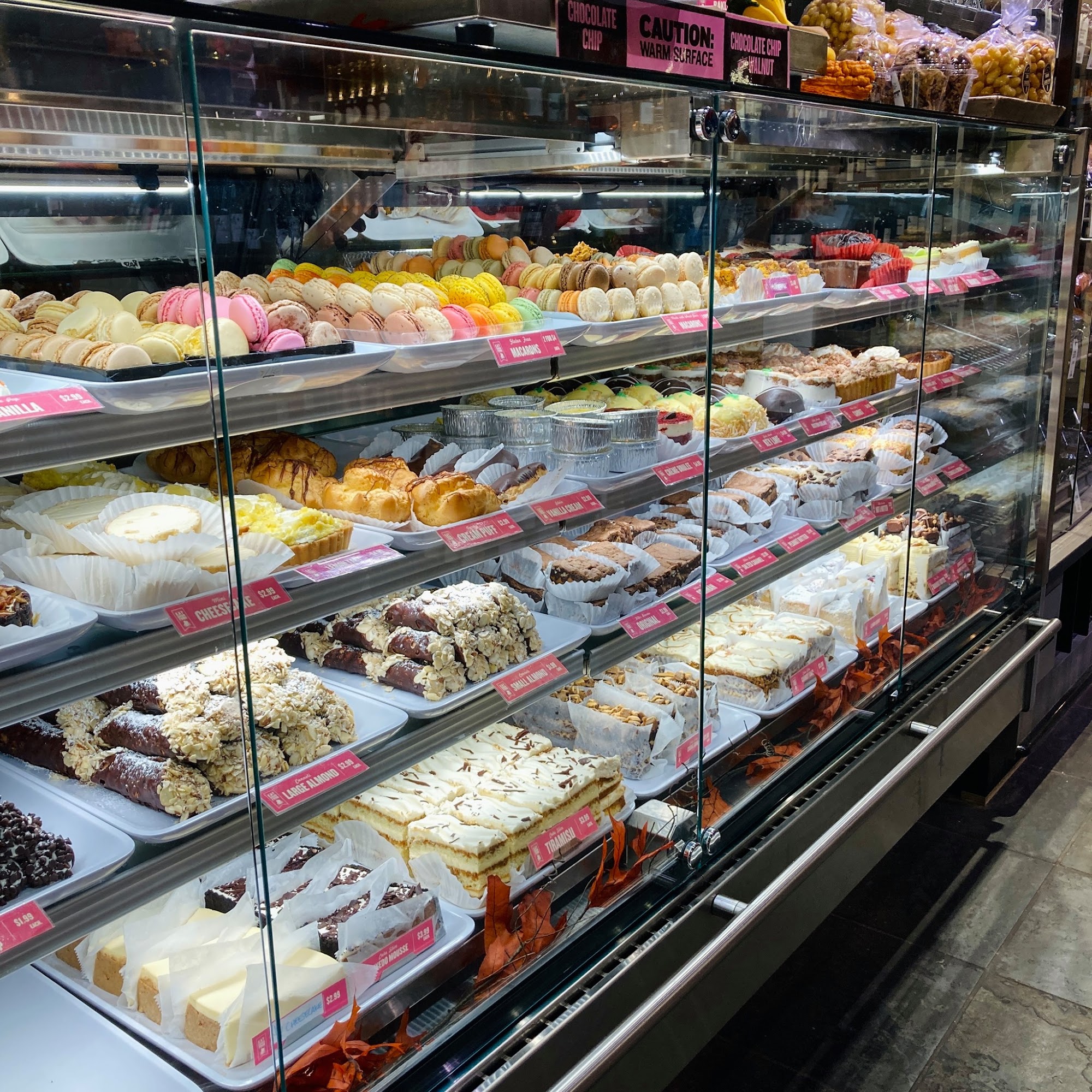 Candelaria's Bakery Menu