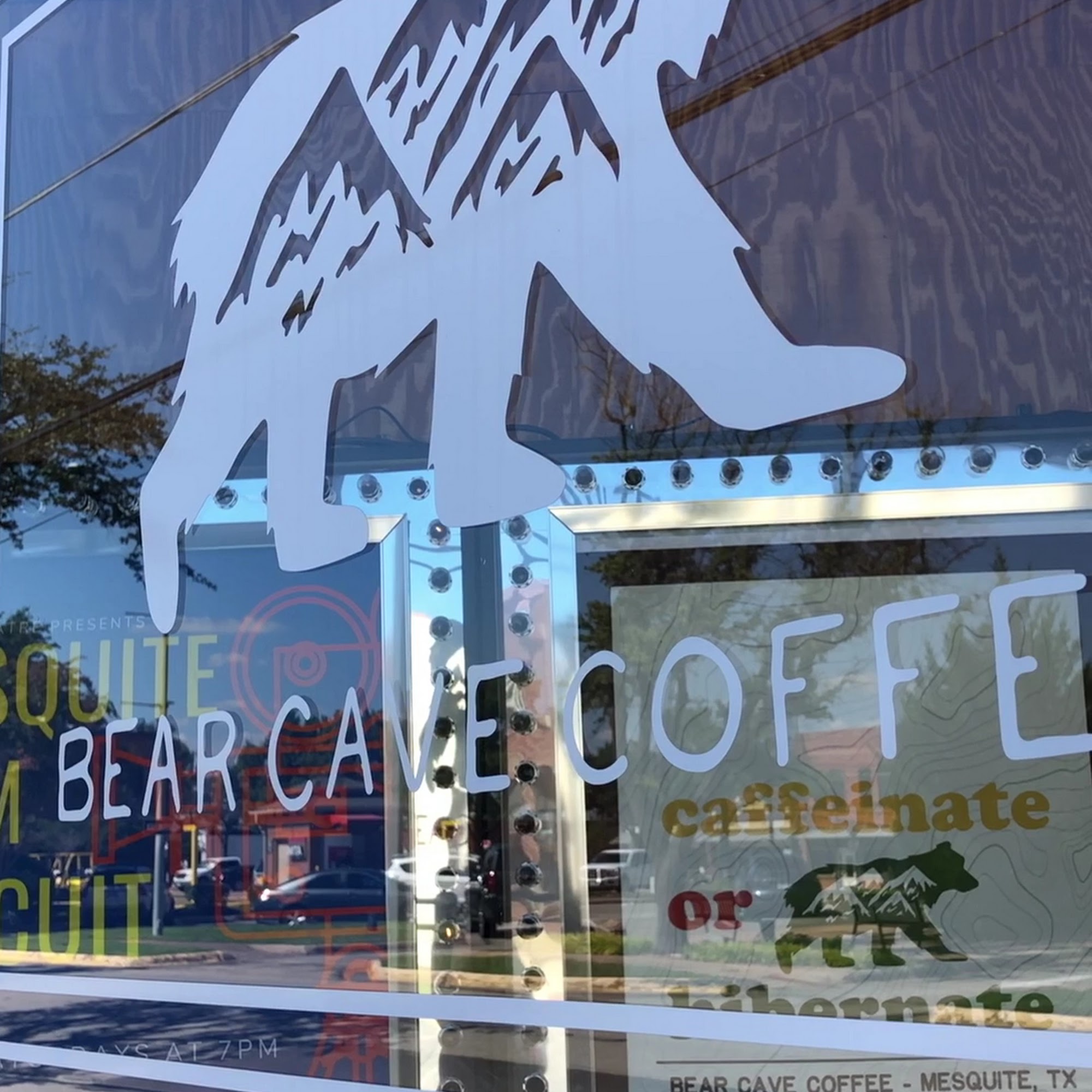 Bear Cave Coffee Mesquite