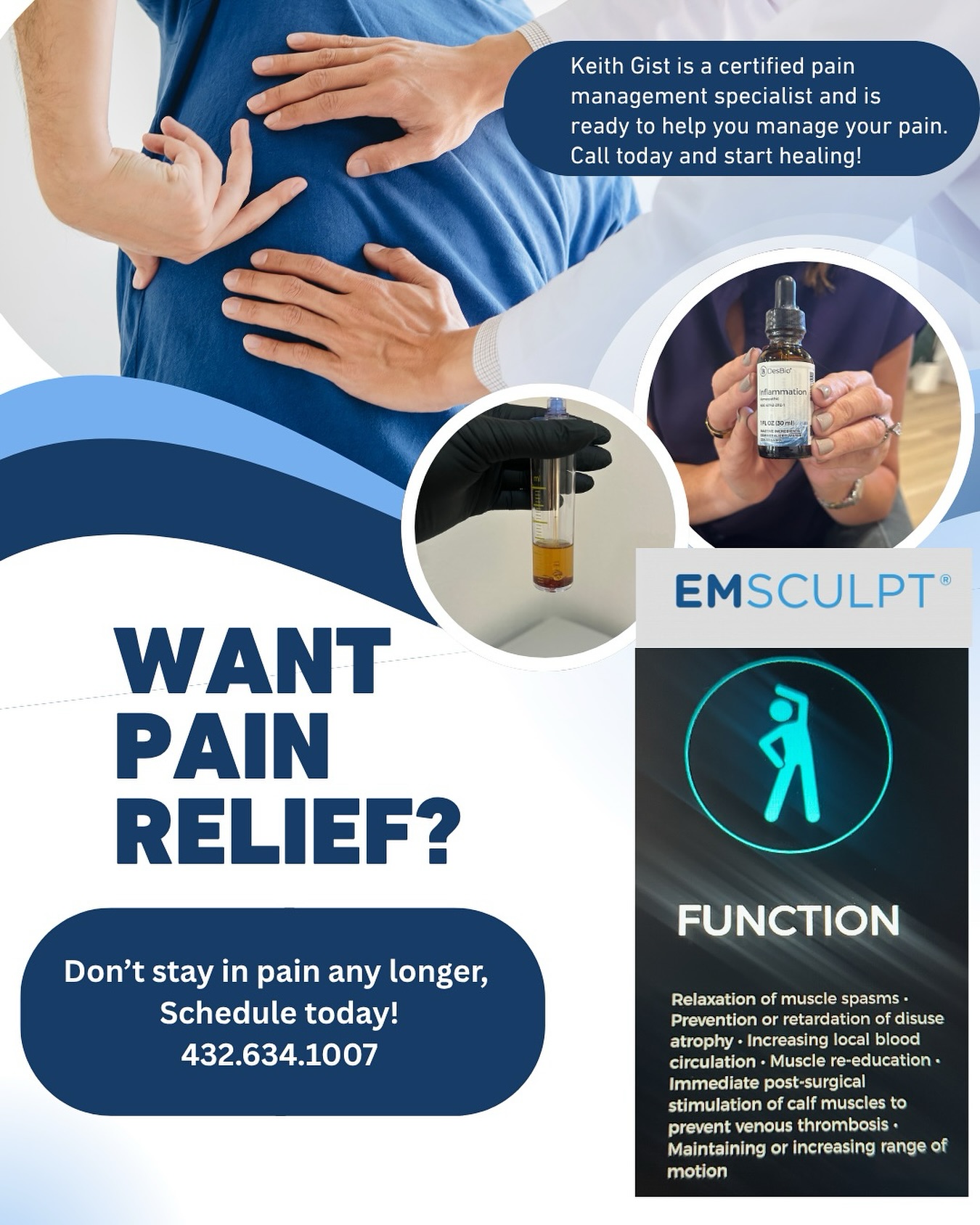 Remedy Pain & Restoration 1407 W Texas Ave, Midland Texas 79701
