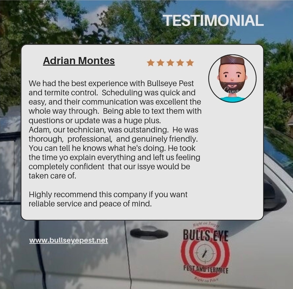 Bull's Eye Pest & Termite 15116 Capitol Hill Rd, Montgomery Texas 77316