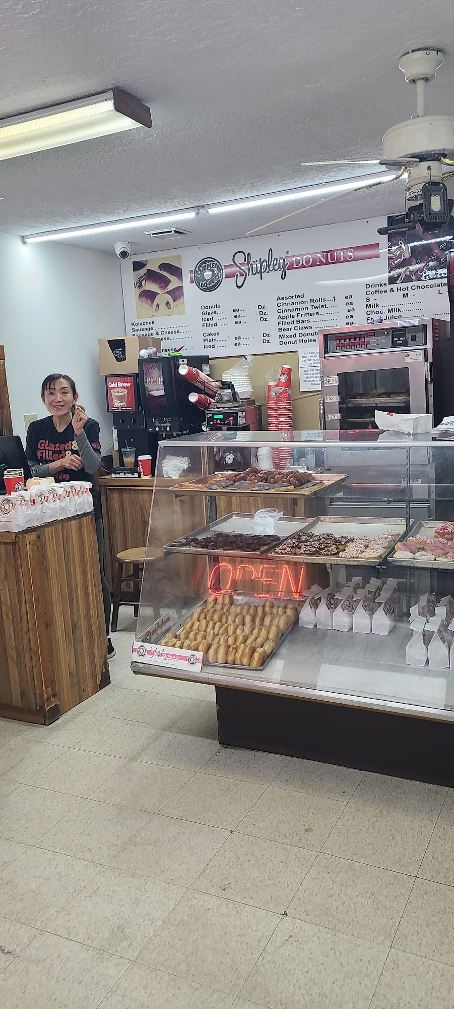 Shipley Do-Nuts Menu