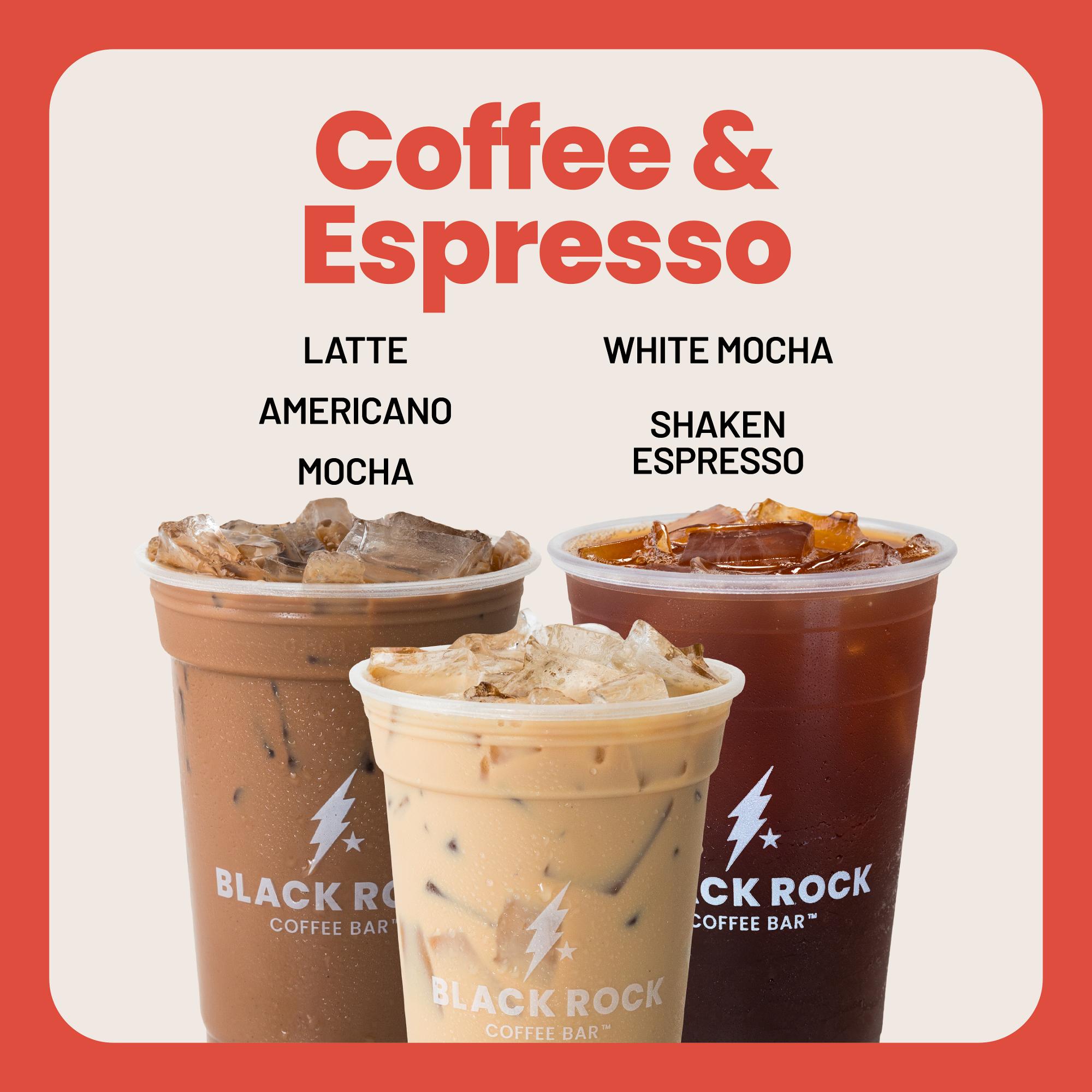 Black Rock Coffee Bar Menu