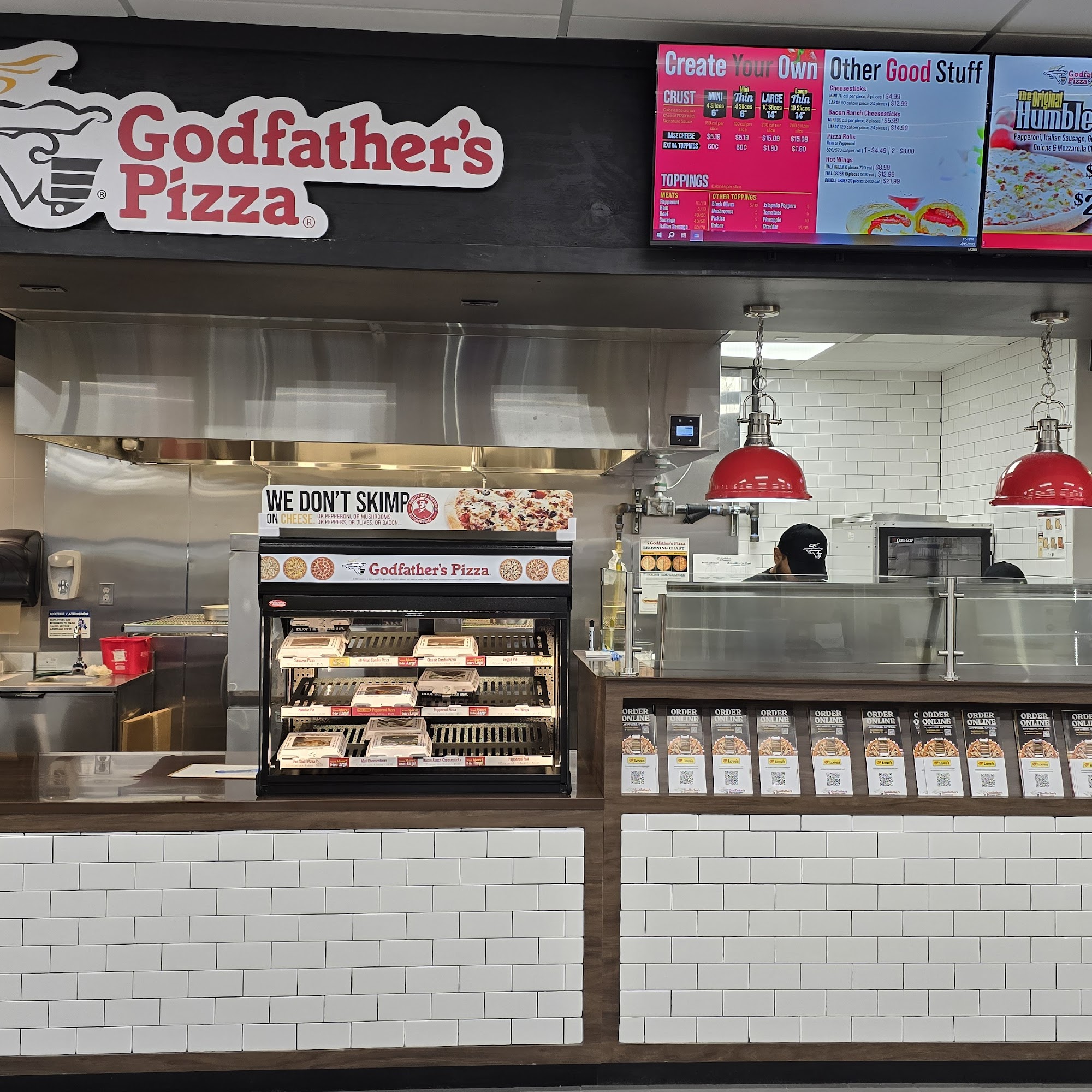 Godfather's Pizza Express 215 East I-30 North Service Road, Mt Vernon