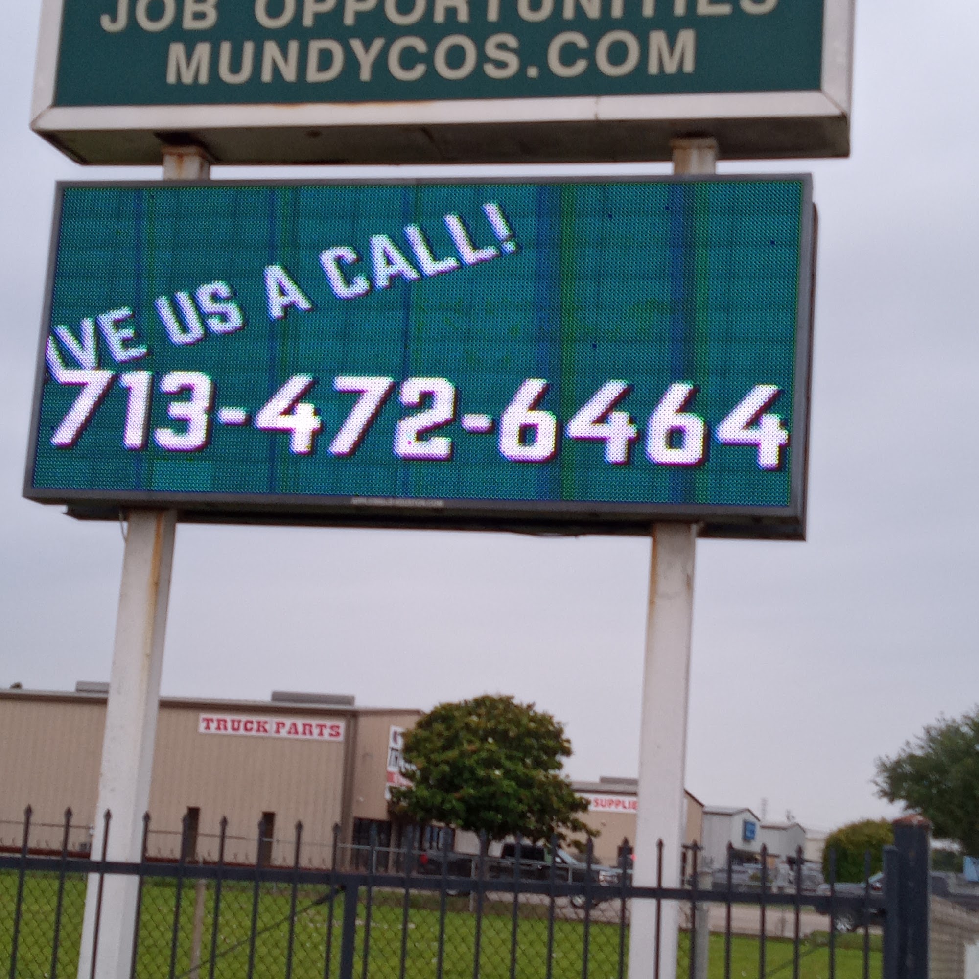 Mundy Co Inc 2616 Pasadena Fwy, Pasadena Texas 77506