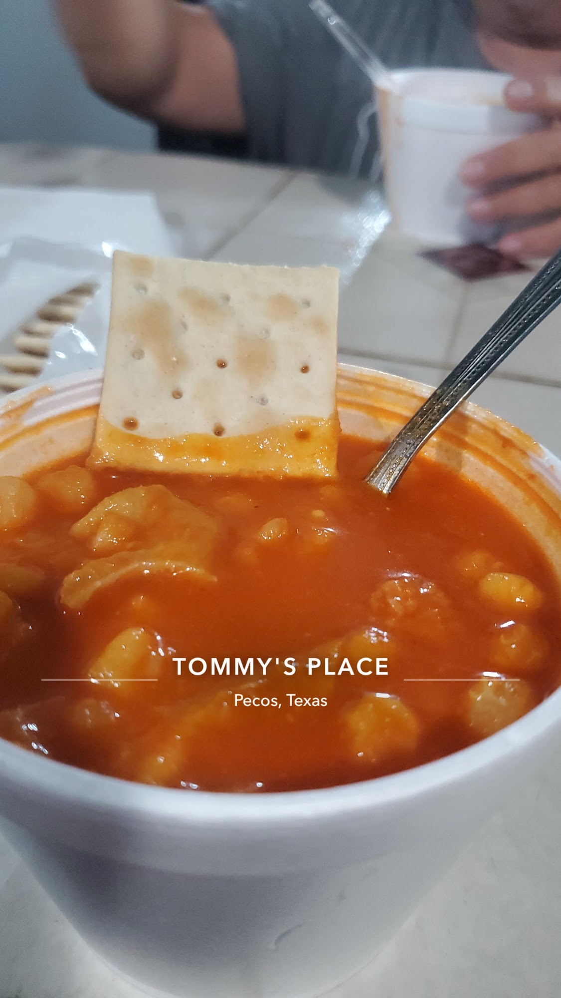 Tommy's Paradise Menu