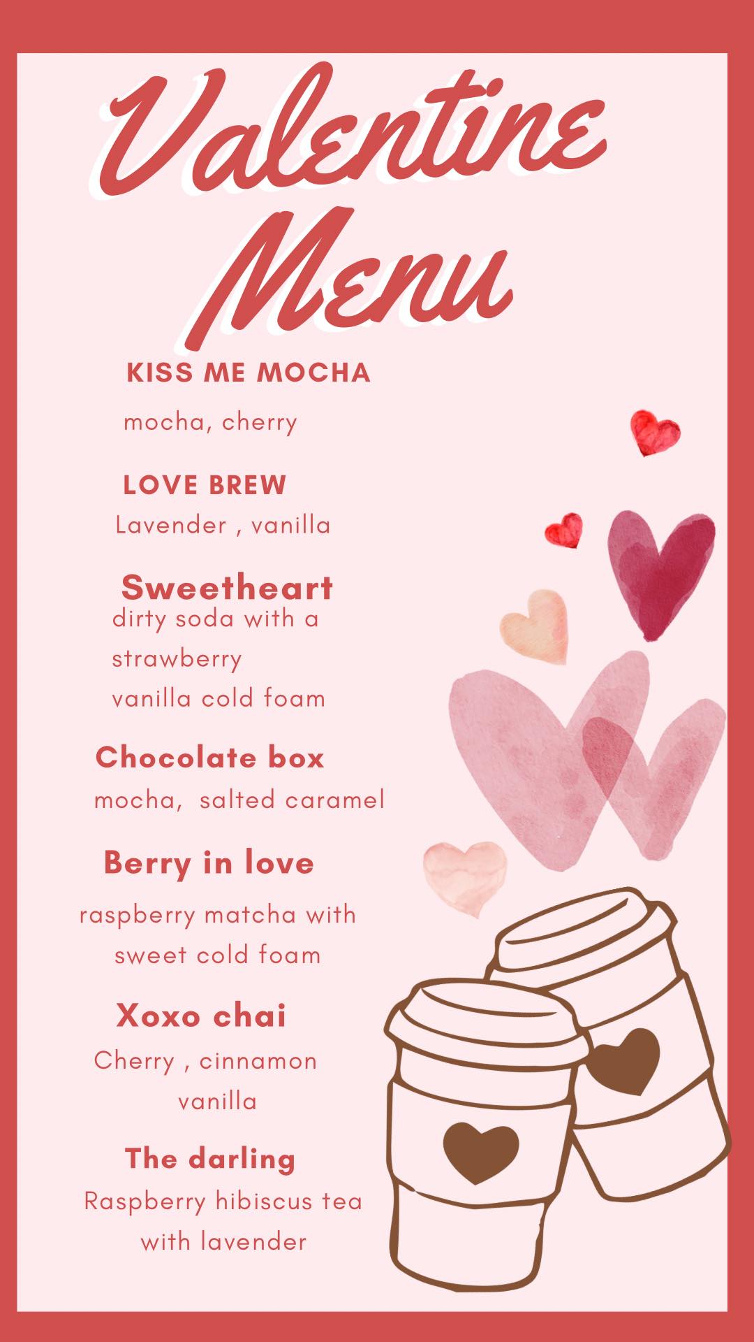 Austin St Coffee House Menu