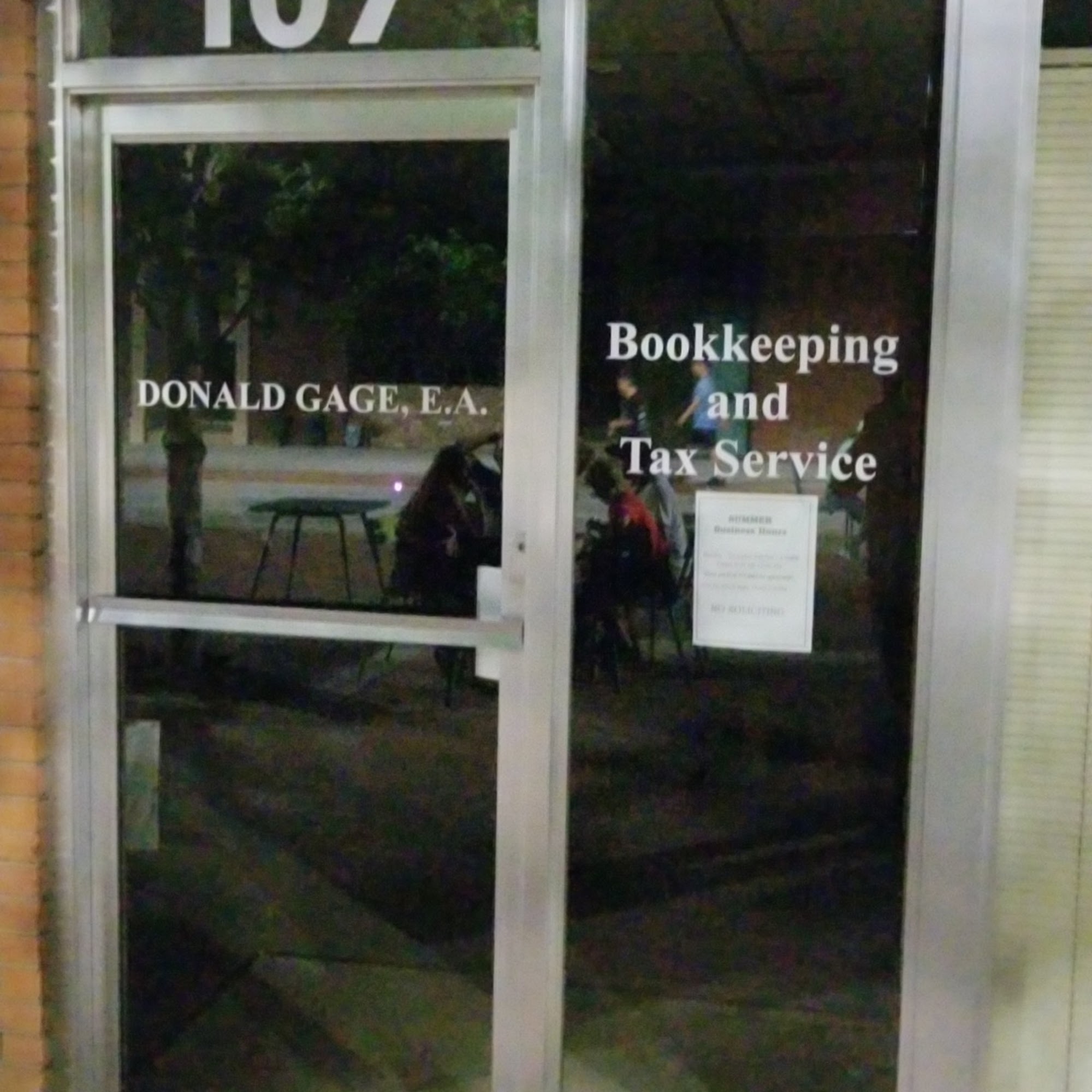 Donald Gage Bookkeeping & Tax