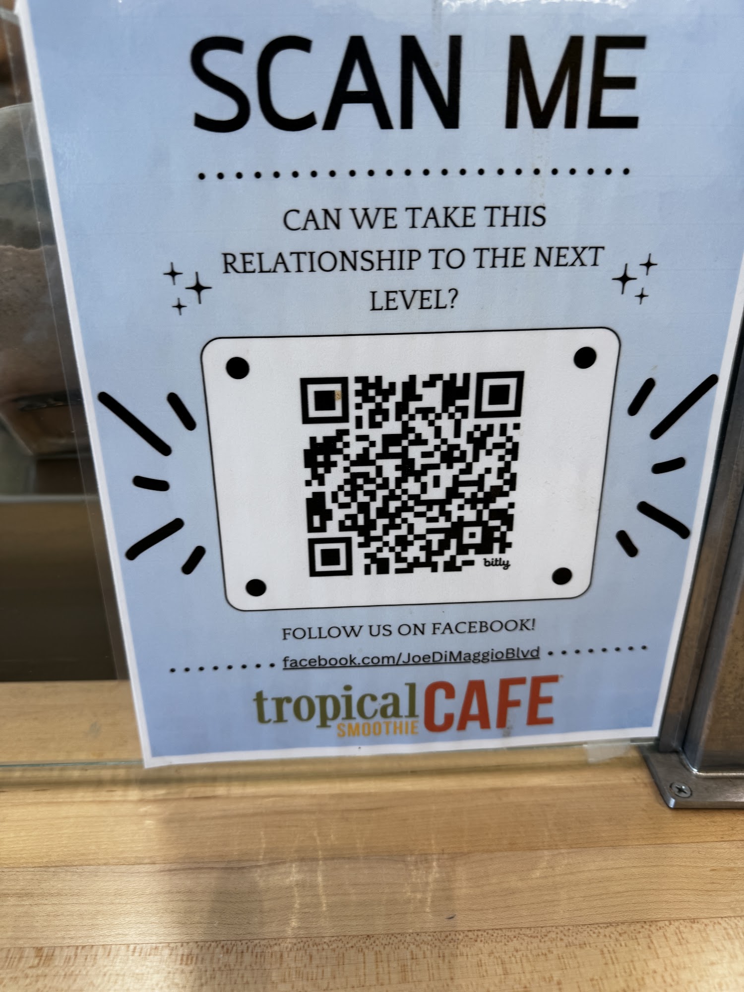 Tropical Smoothie Cafe Menu