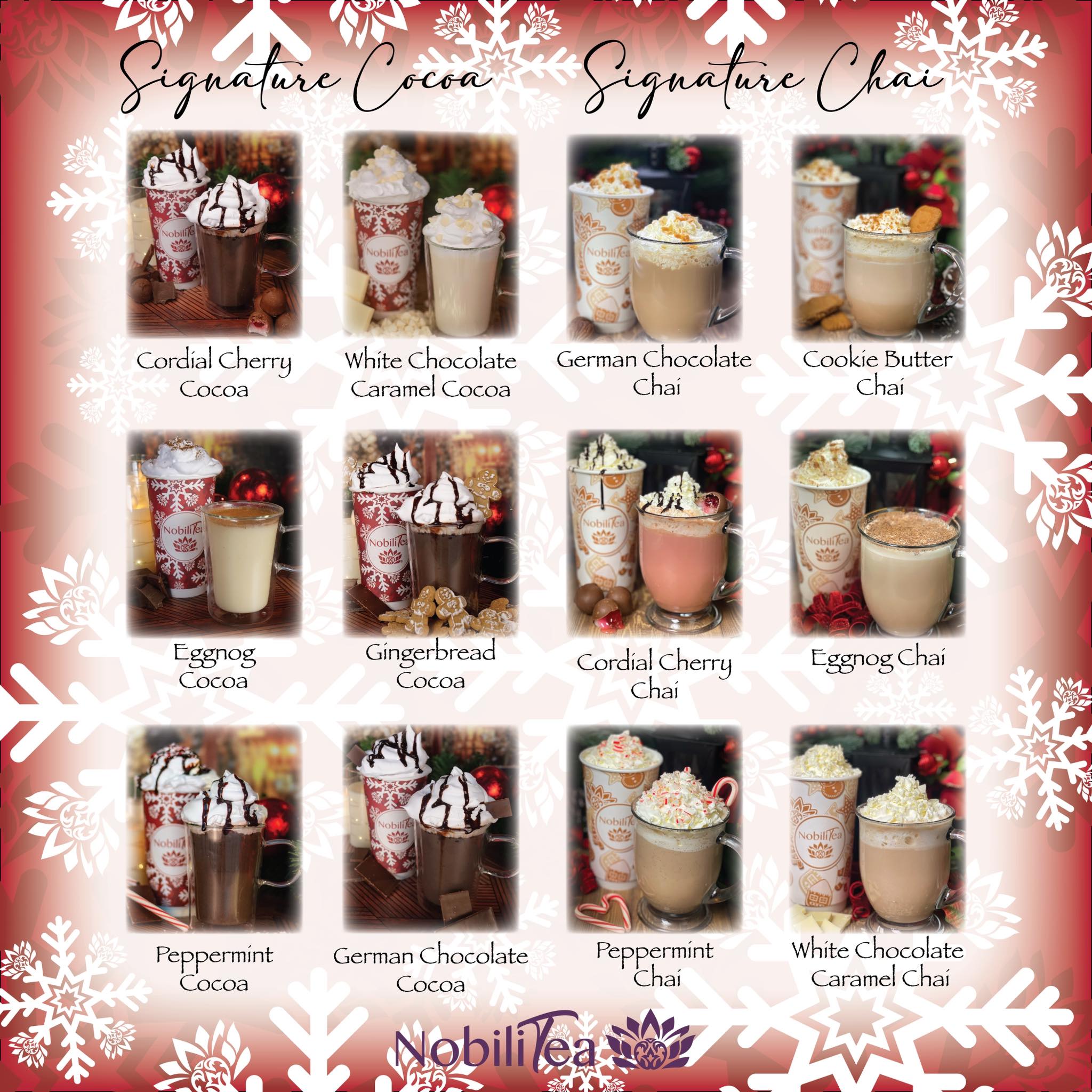 NobiliTea #2 Menu
