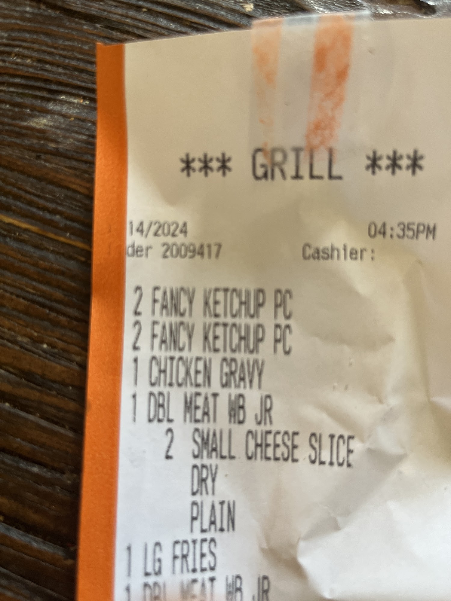 Whataburger #1342 Menu