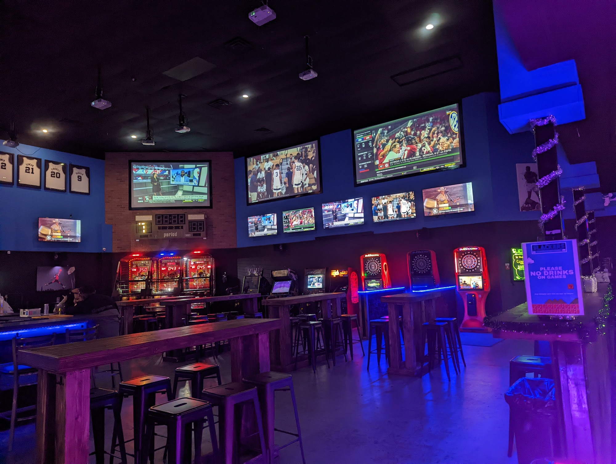 Slackers Sports Bar - Medical Center Menu