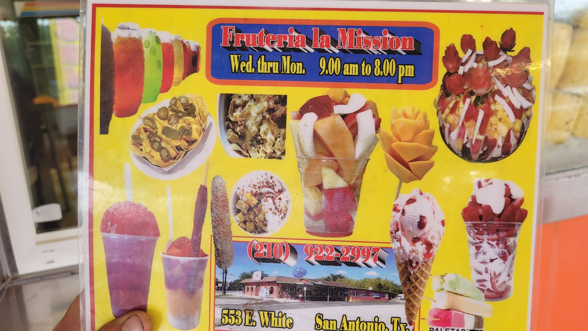 Frutería La Mission#2 Menu