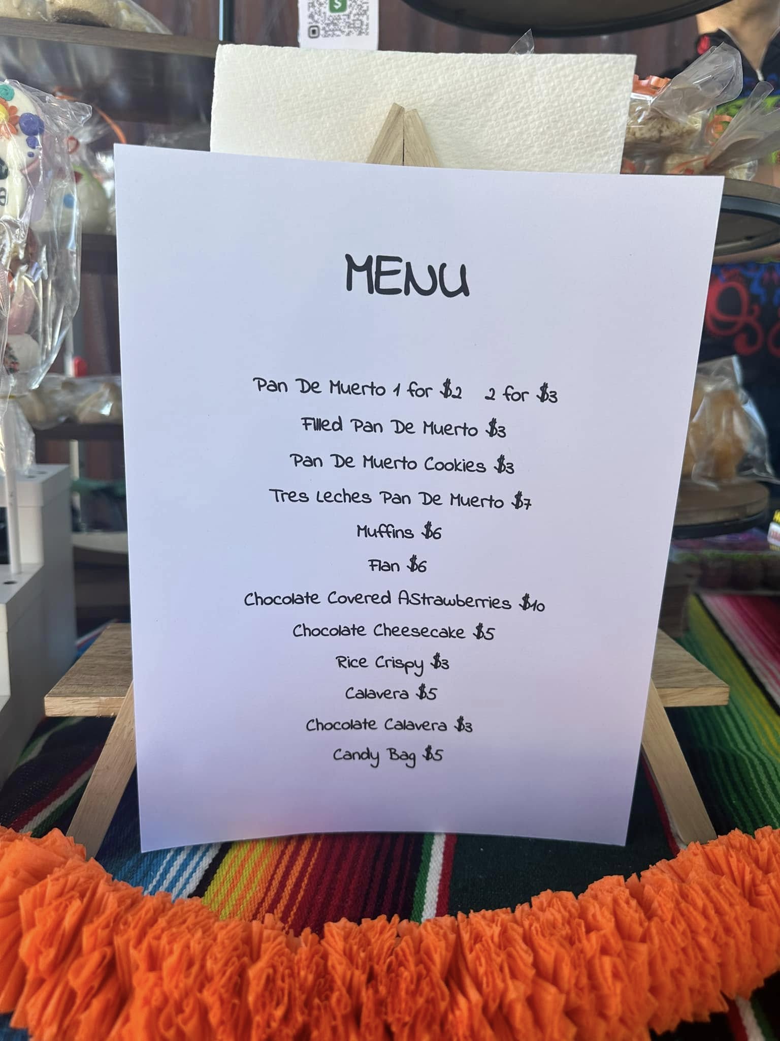 Frida Kalorie Menu