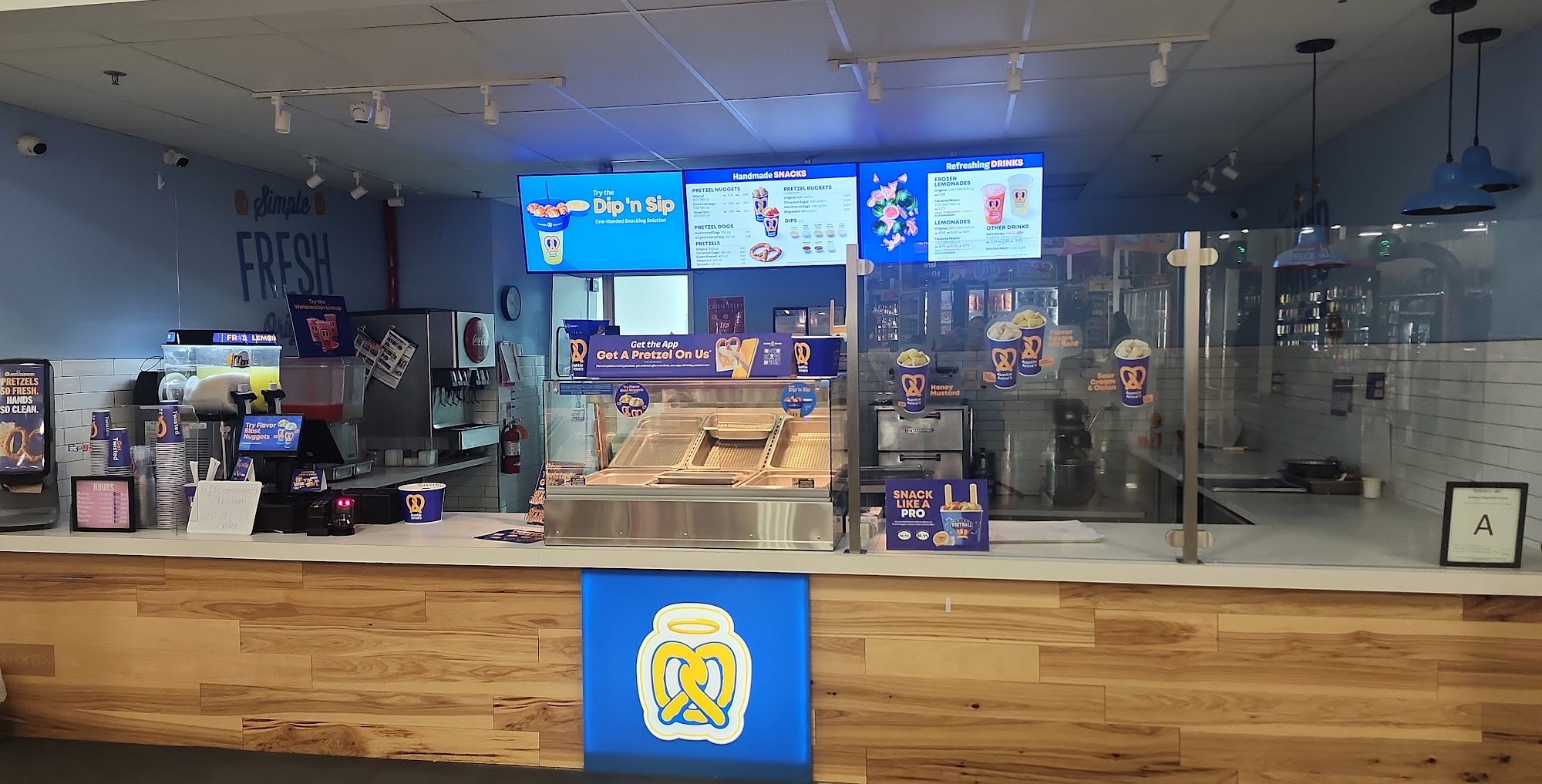 Auntie Anne's Menu