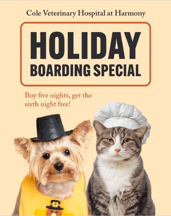 Cole Veterinary Hospital at Harmony Spring