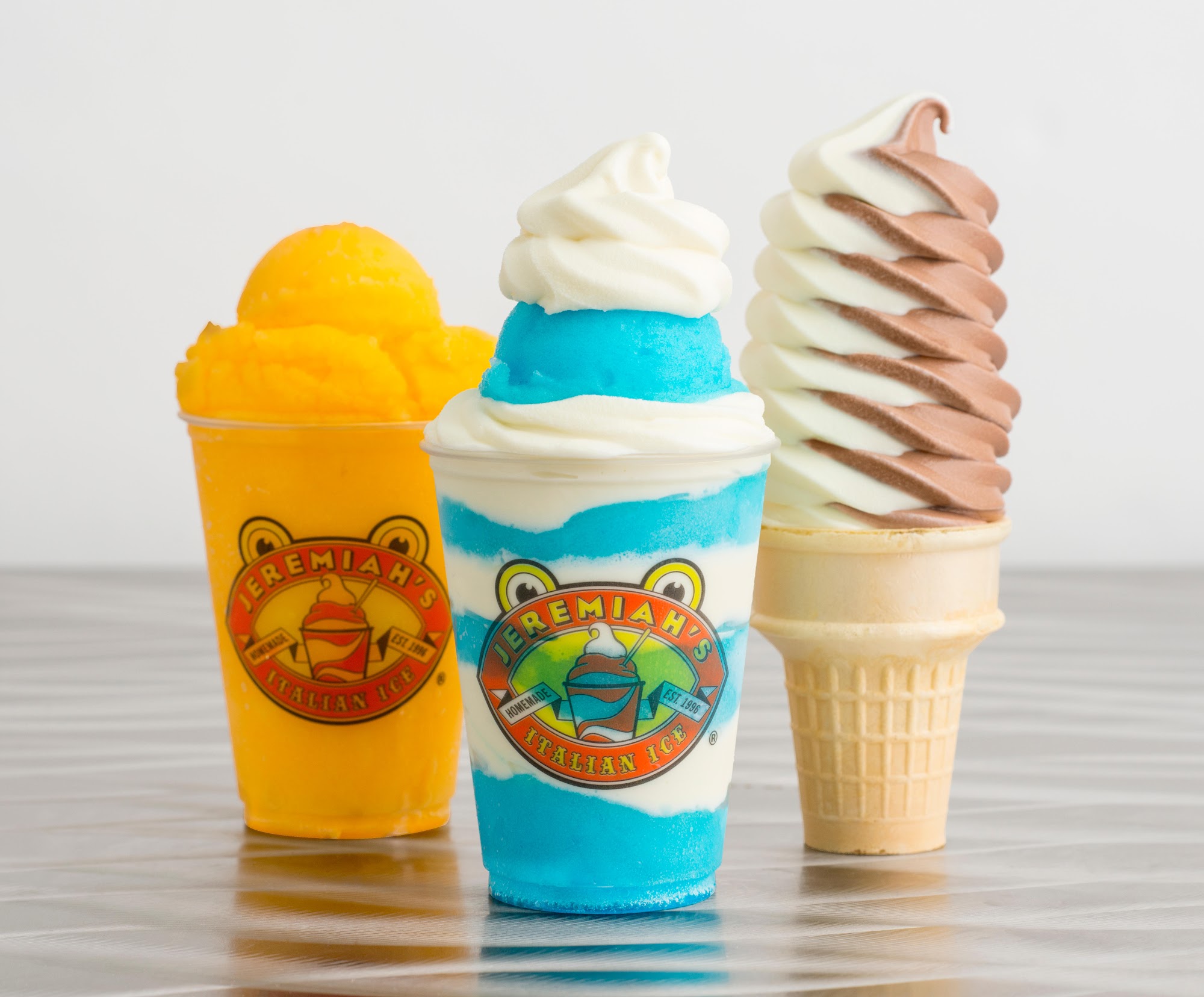 Jeremiah's Italian Ice Menu