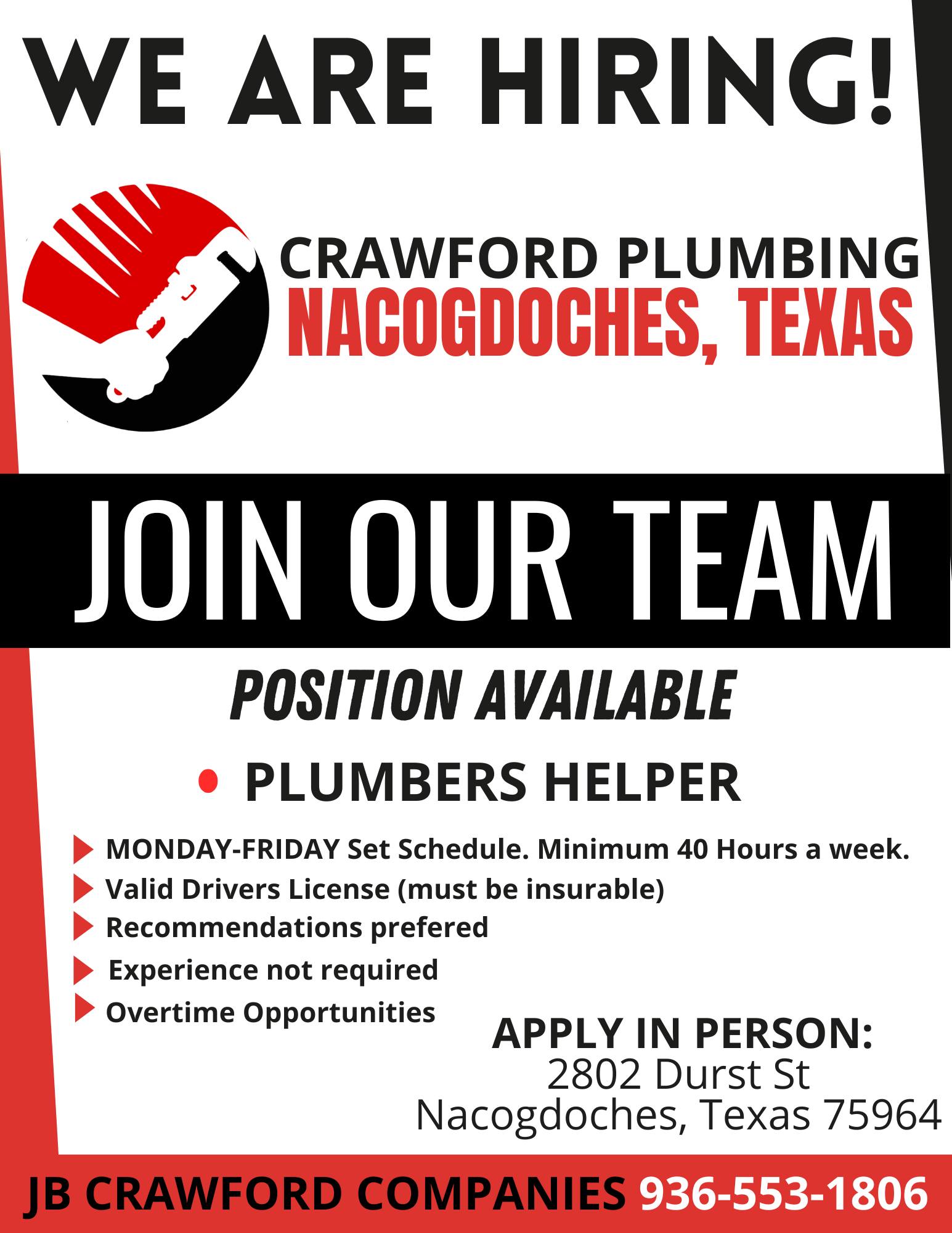 Crawford Plumbing Service