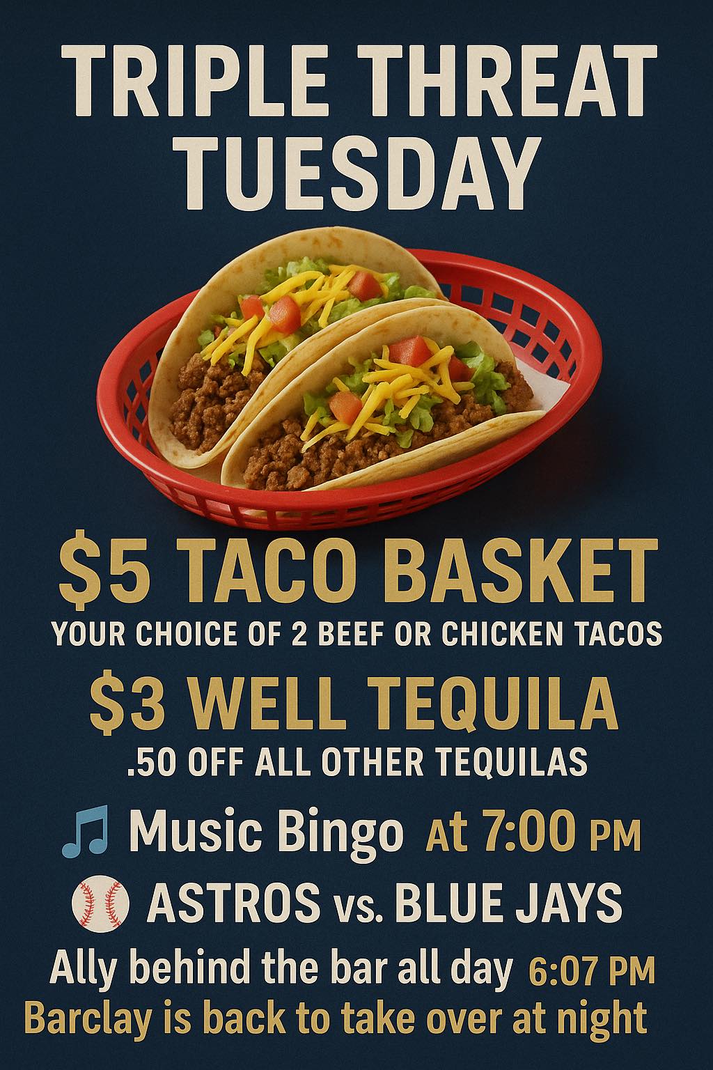 Wet Leprechaun Tavern Menu