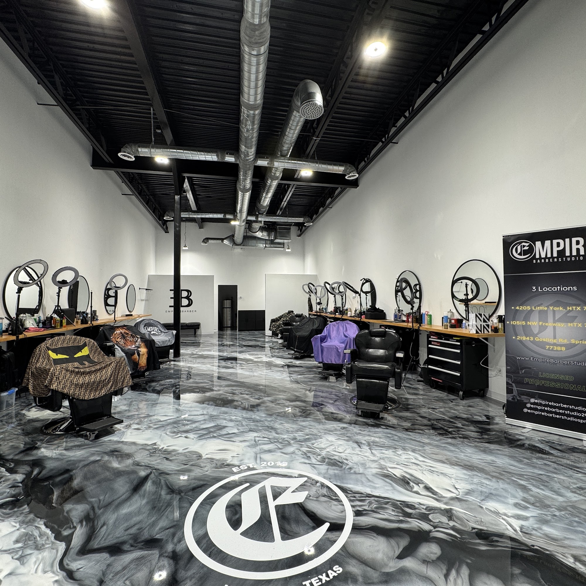 Empire Barber Studio 3 21943 Gosling Rd Suite 104, Spring Texas 77388