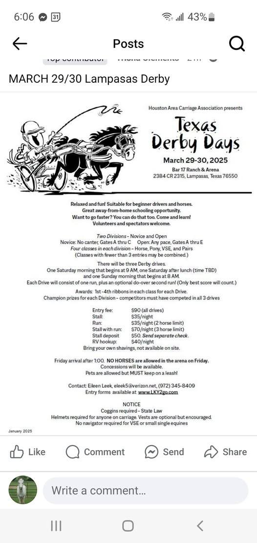 North Texas Whip Menu